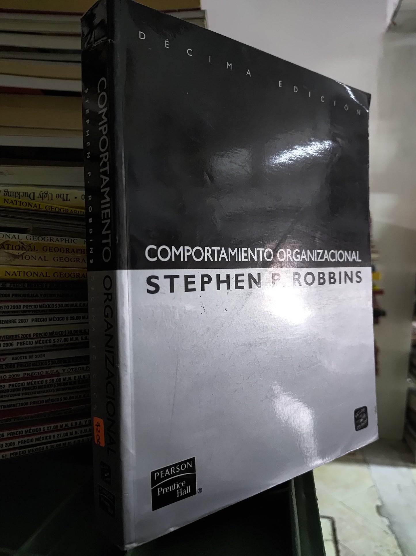 COMPORTAMIENTO ORGANIZACIONAL POR STEPHEN P. ROBBINS USADO ADMINISTRACION JUAREZ 515