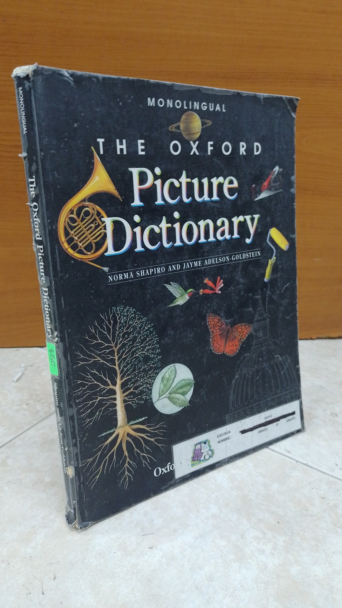 PICTURE DICTIIONARY POR NORMA SHAPIRO AND JAYME ADELSON USADO IDIOMAS JUAREZ 515