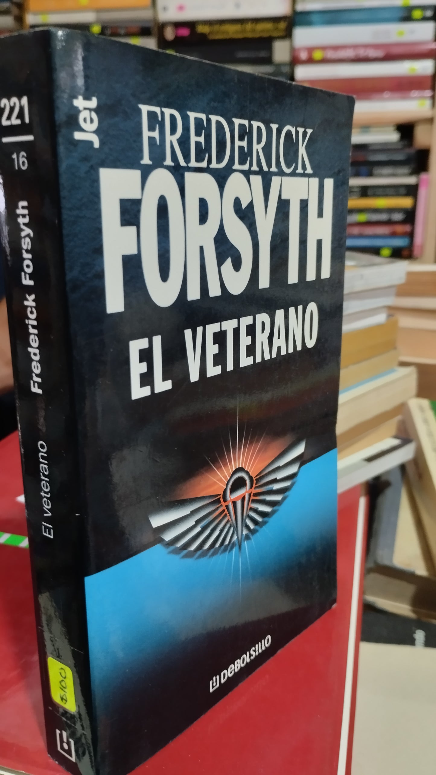 EL VETERANO POR FREDERICK FORSYTH LIBRO USADO NOVELAS ALDAMA