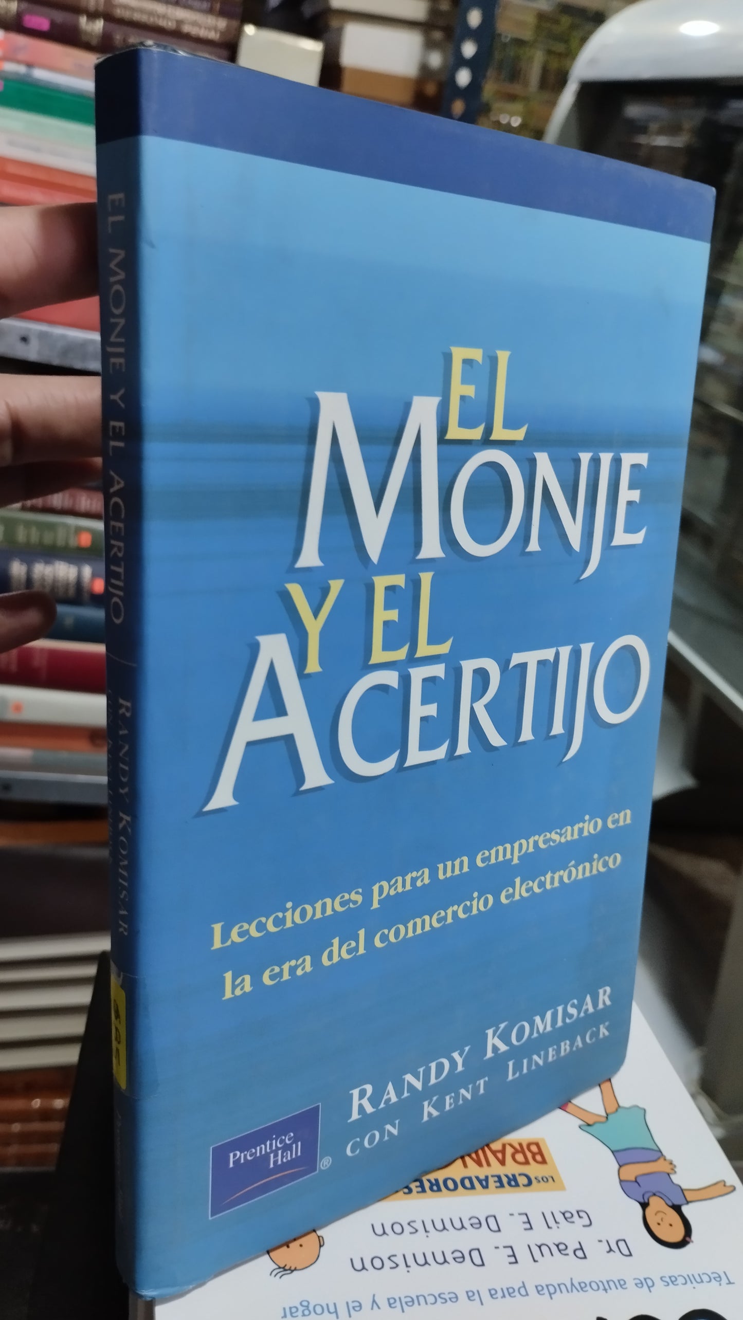 EL MONJE Y EL ACERTIJO POR RANDY KOMISAR LIBRO USADO SUPERACION PERSONAL ALDAMA