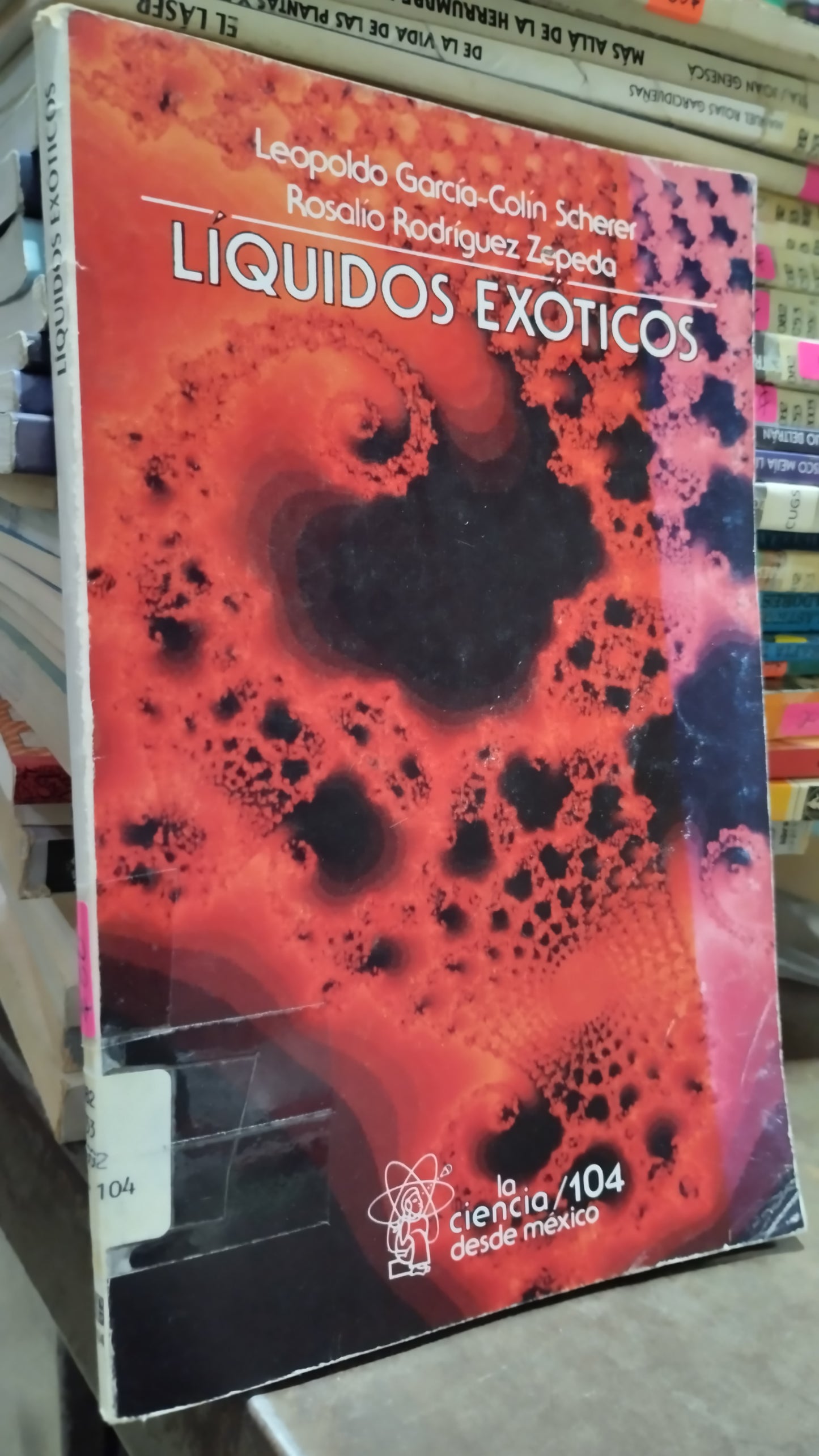 LIQUIDOS EXOTICOS POR LEOPOLDO GARCIA LIBRO USADO CIENCIA ALDAMA