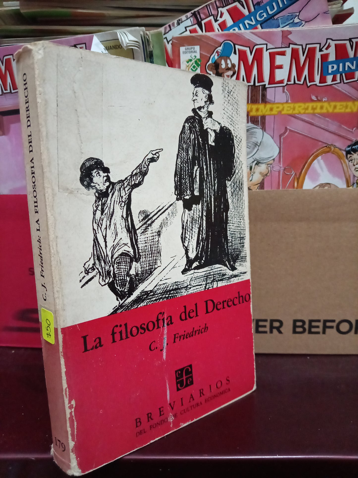 LA FILOSOFIA DEL DERECHO POR C. J. FRIEDRICH USADO DERECHO LITERARIO 305