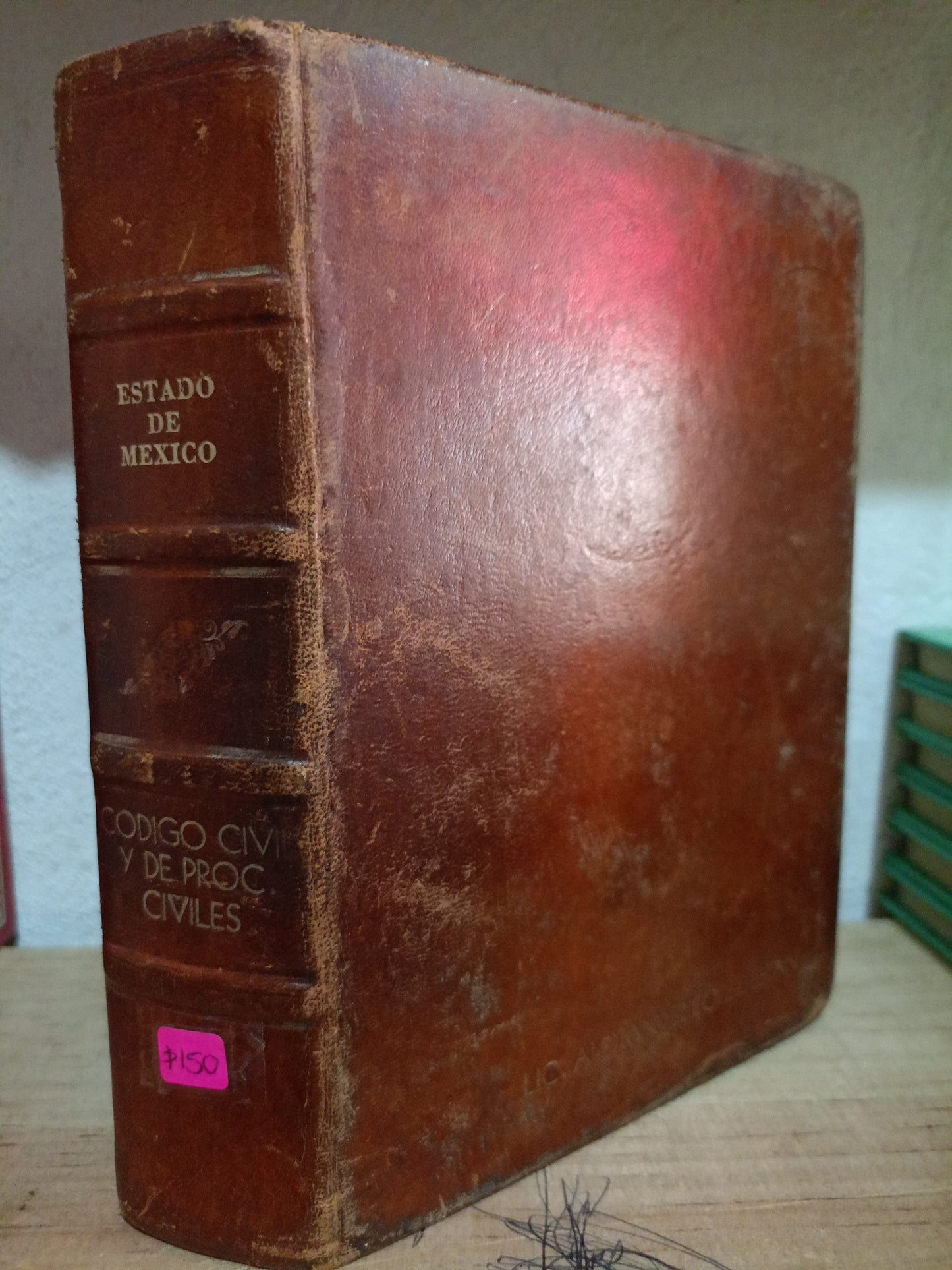 CODIGO CIVIL Y DE PROCEDIMIENTOS CIVILES DEL ESTADO DE MEXICO USADO DERECHO LITERARIO 305