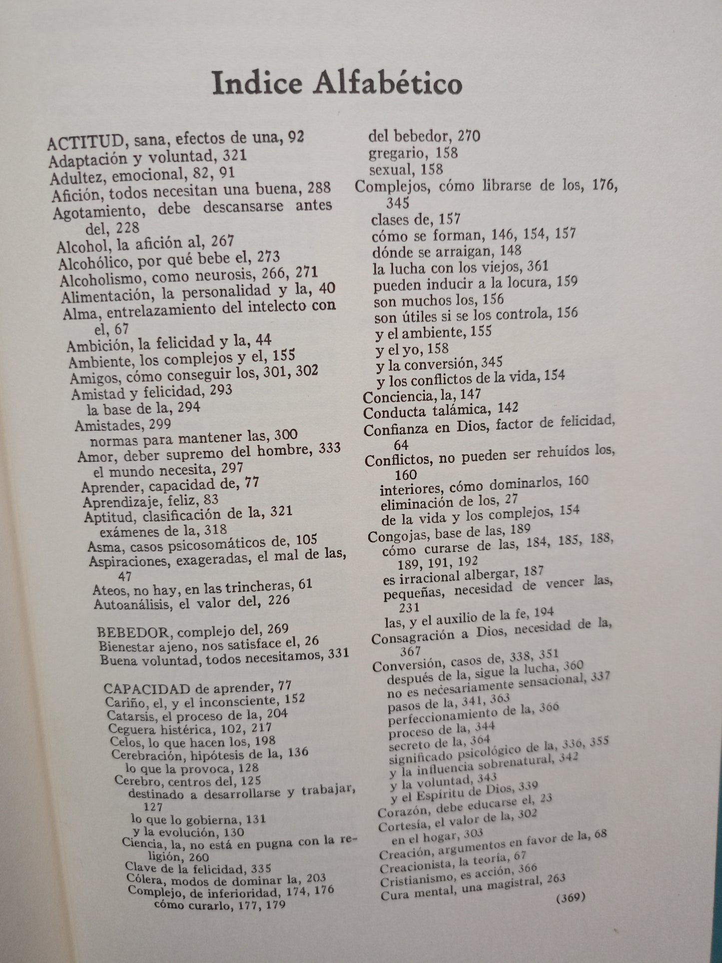 LA CLAVE DE LA FELICIDAD Y LA SALUD MENTAL POR MARCELO I. FAYARD USADO SUPERACIÓN PERSONAL LITERARIO 305