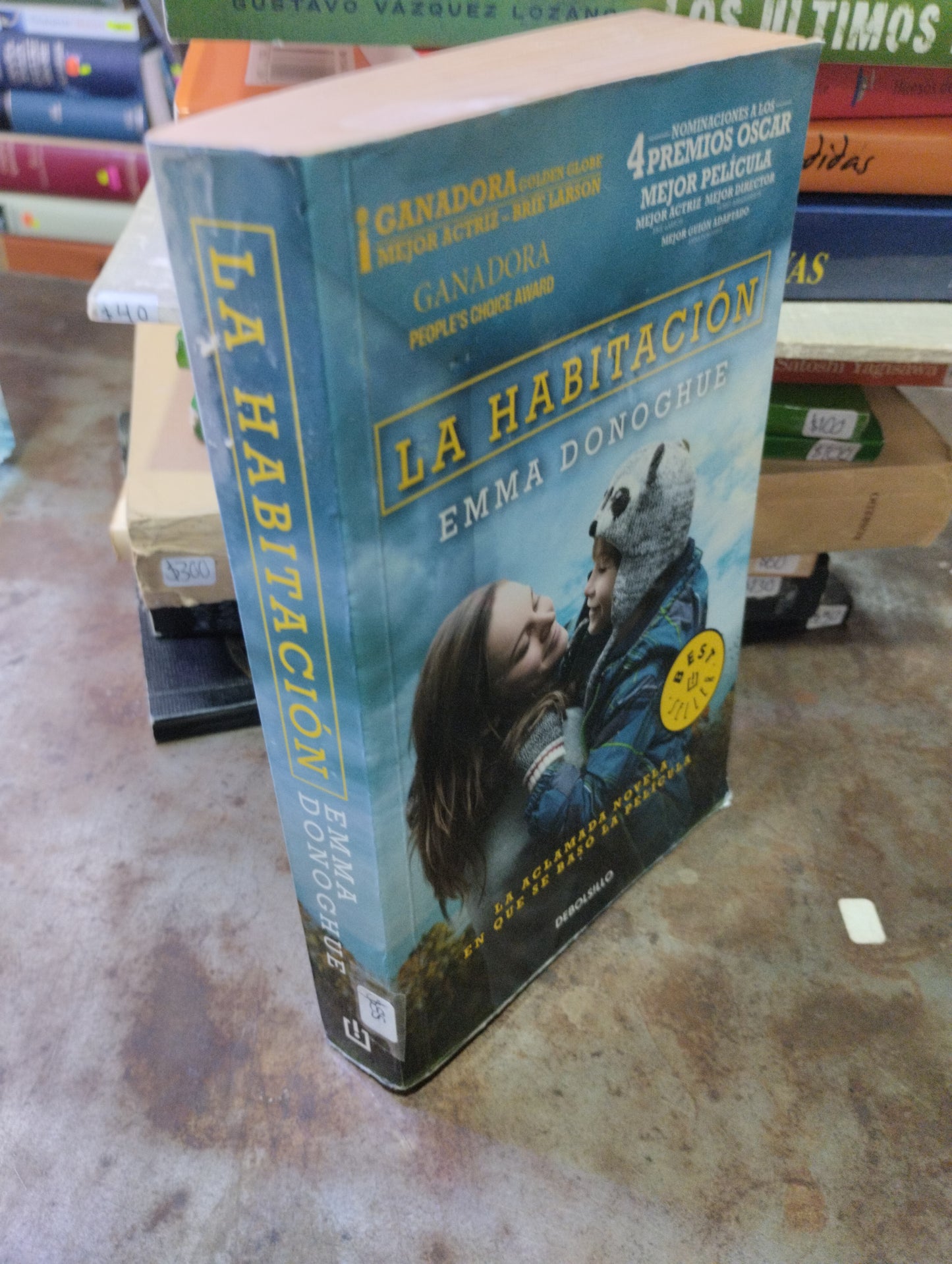 LA HABITACION POR EMMA DONOGHUE USADO NOVELAS ALDAMA