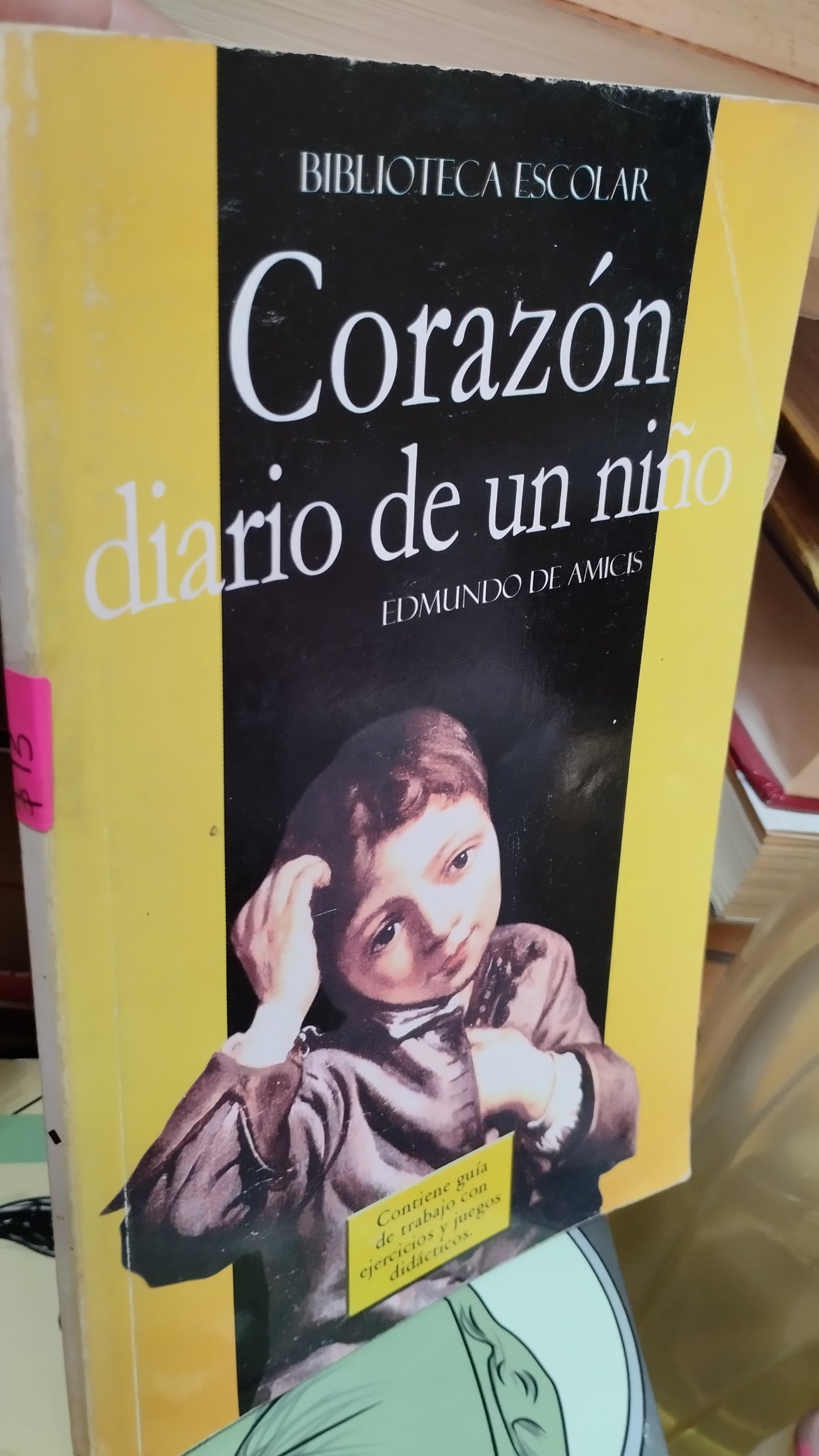 CORAZON DIARIO DE UN NIÑO PIR EDMUNDO DE AMICIS LIBRO USADO INFANTIL ALDAMA
