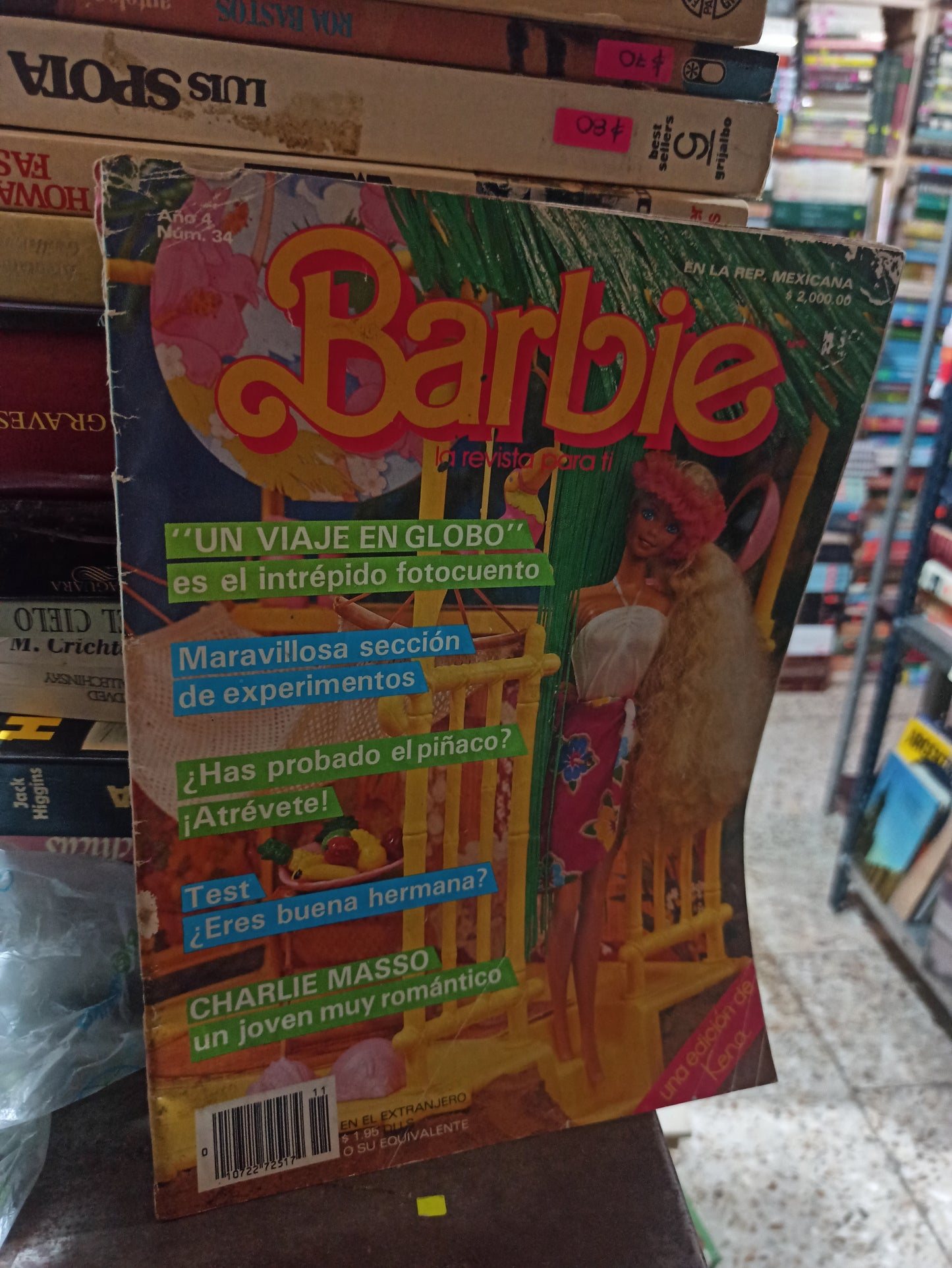 REVISTA BARBIE N. 34 USADO ANTIGUOS ALDAMA
