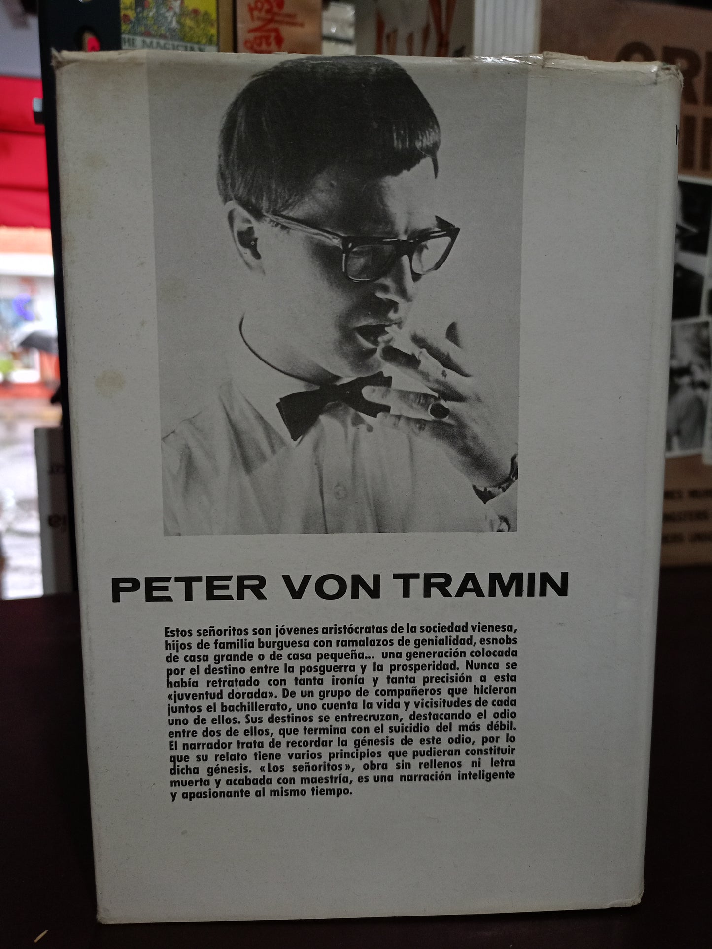 LOS SEÑORITOS POR PETER VON TRAMIN USADO NOVELA LITERARIO 305