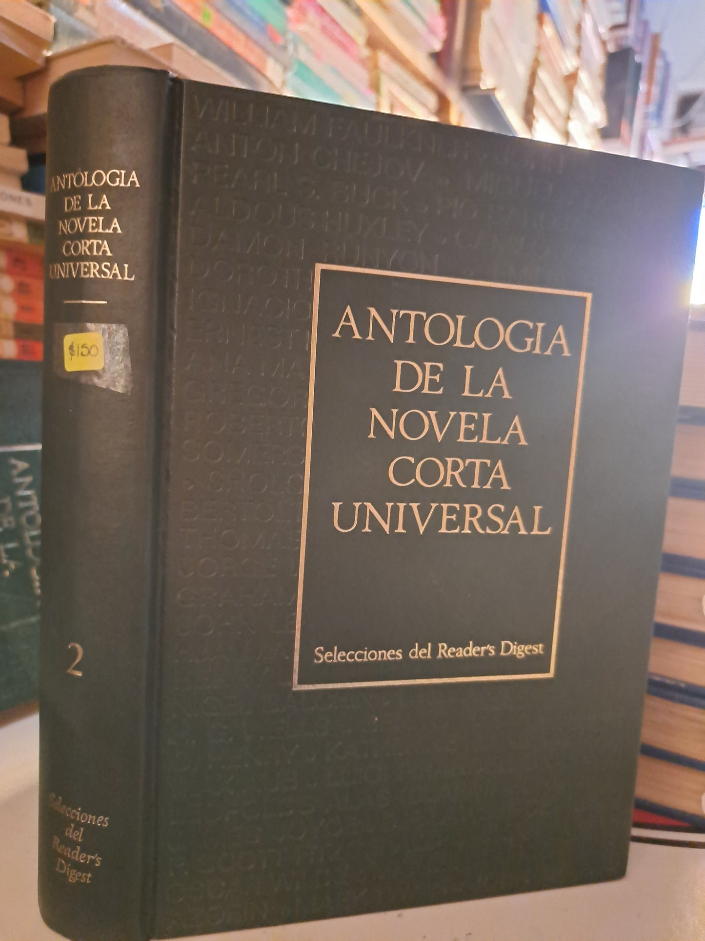 ANTOLOGIA DE LA NOVELA CORTA UNIVERSAL 2 SELECCIONES READER'S DIGEST USADO NOVELA LITERARIO 207