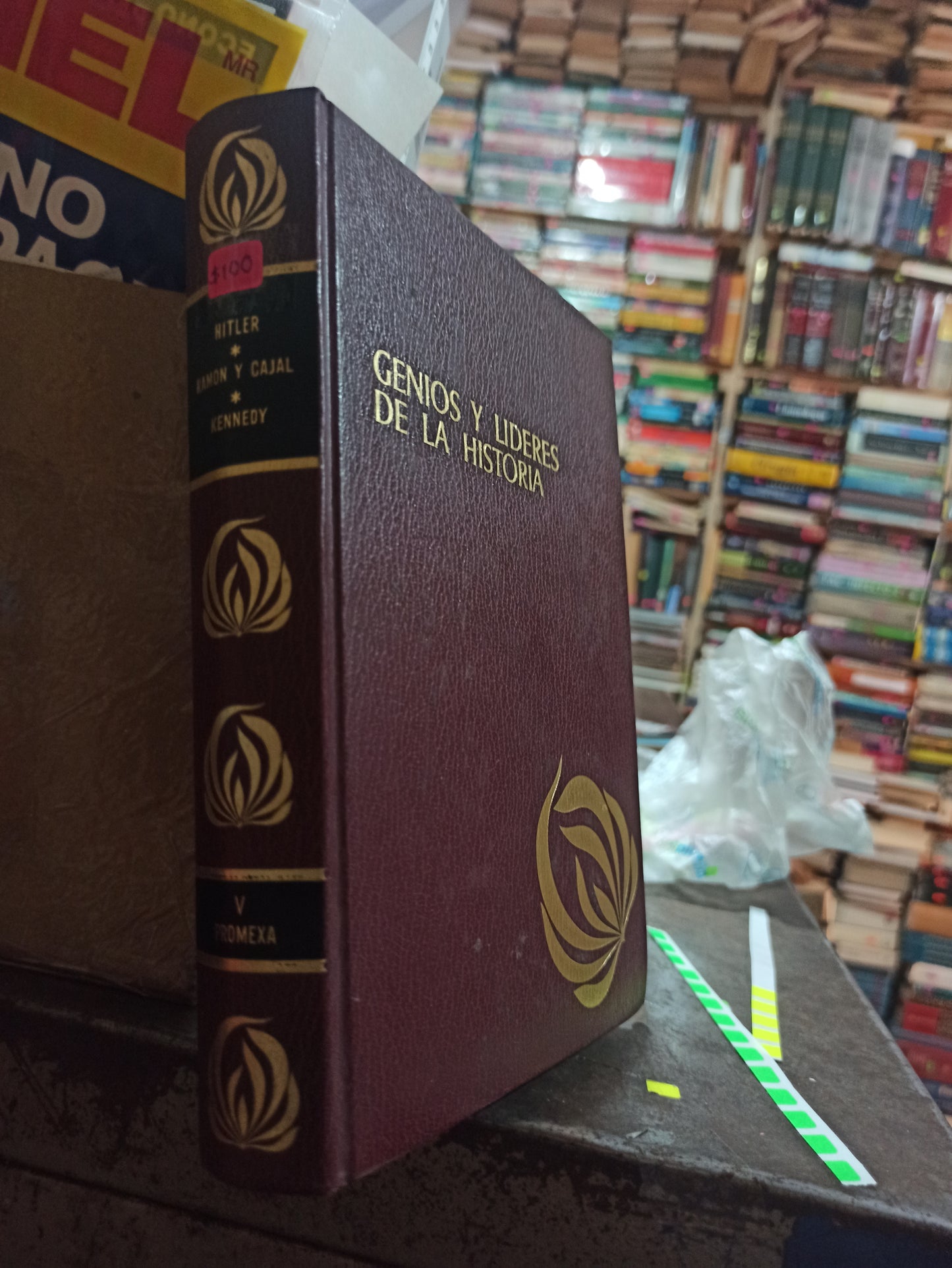 GENIOS Y LIDERES DE LA HISTORIA VOLUMEN V POR VARIOS AUTORES USADO HISTORIA ALDAMA