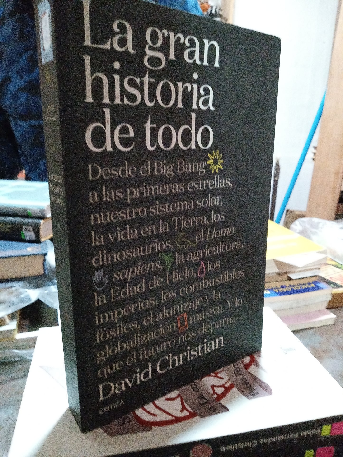 LA GRAN HISTORIA DE TODO POR DAVID CHRISTIAN USADO HISTORIA ALDAMA