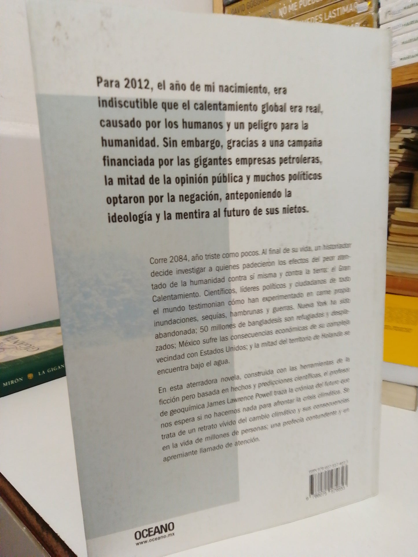 INFORME 2084 POR JAMES LAWRENCE POWELL USADO NOVELA JUÁREZ