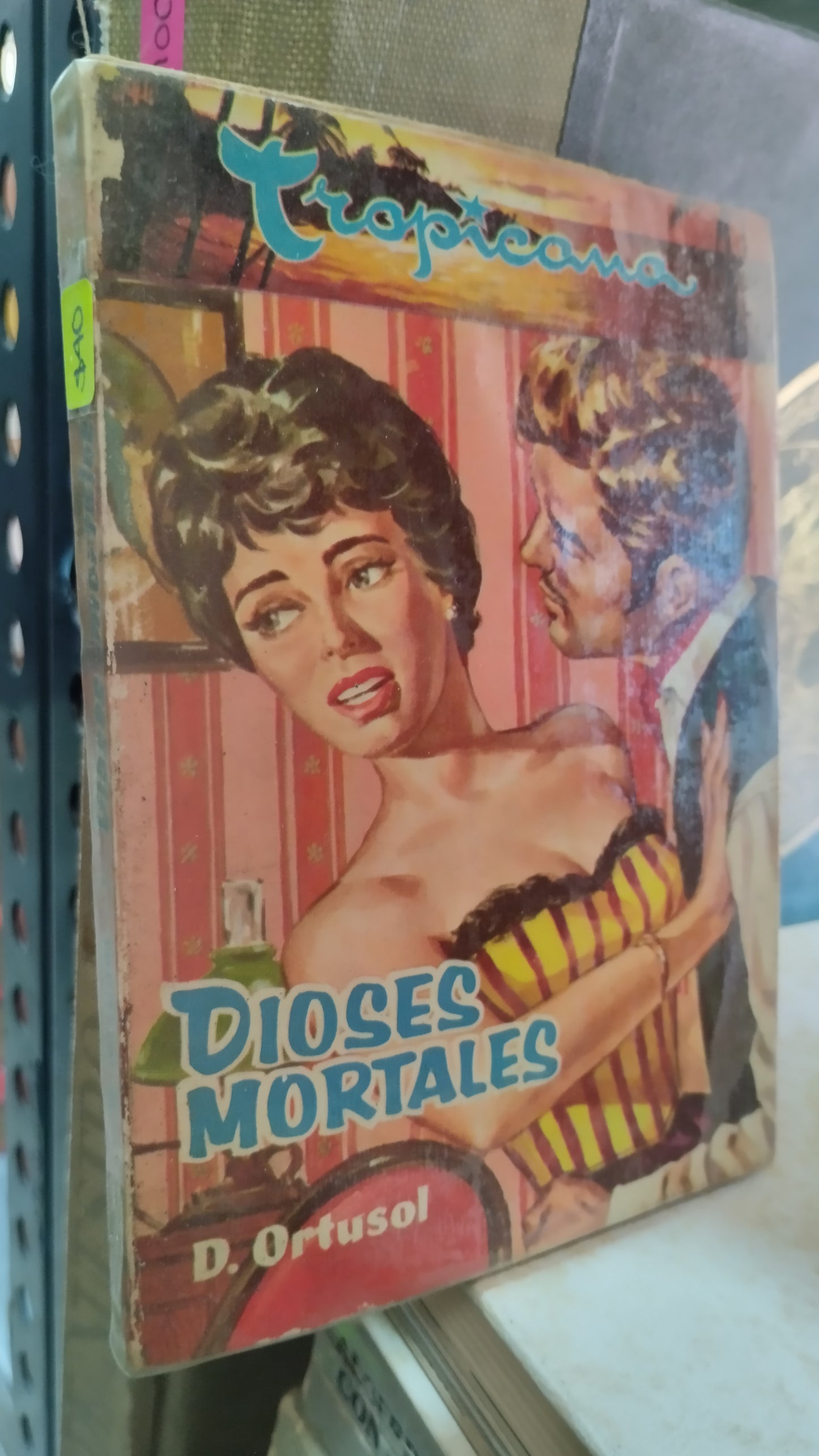 DIOSES MORTALES POR D ORTUSUL LIBRO USADO NOVELAS ALDAMA