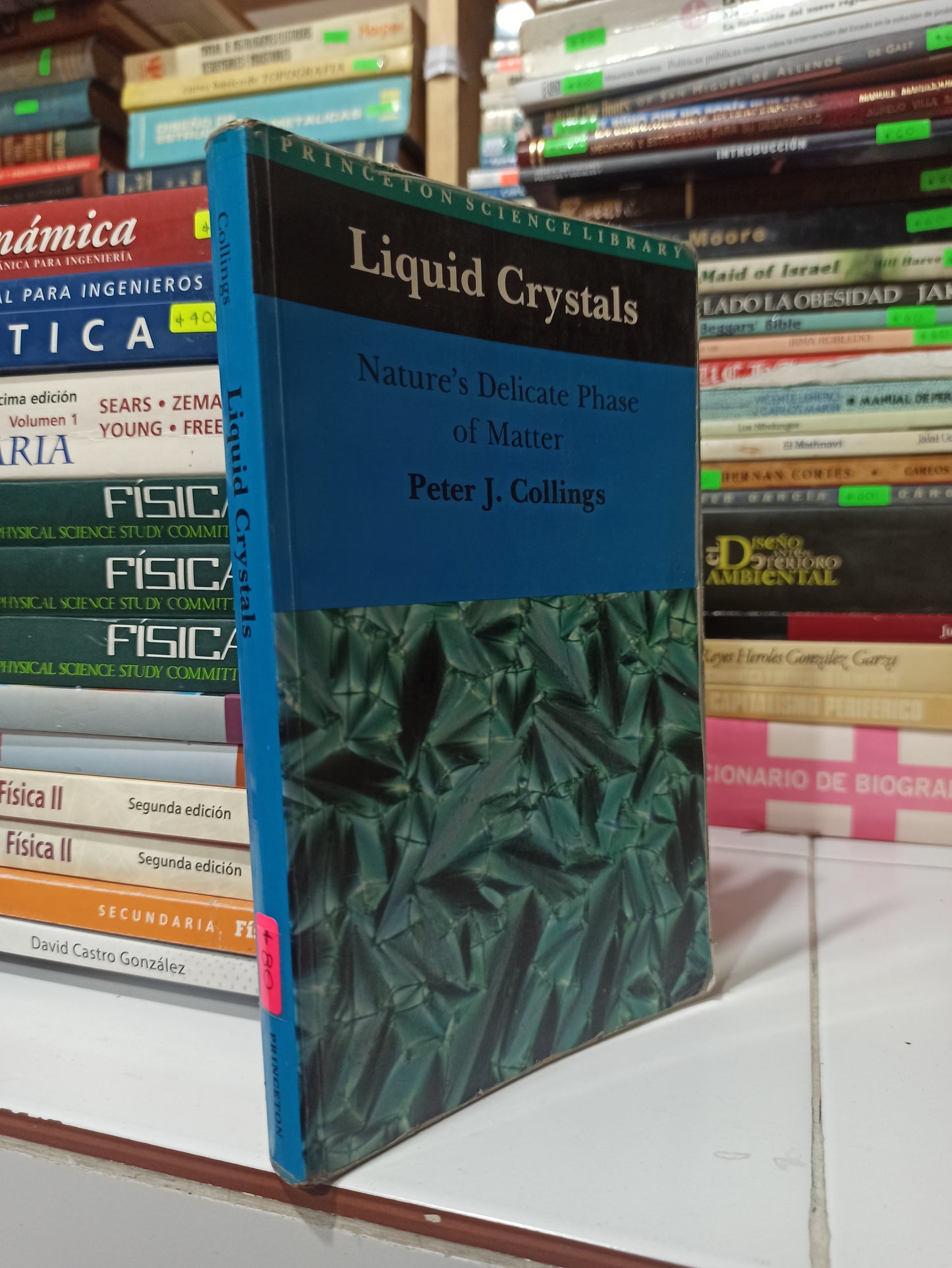 LIQUID CRISTALS POR PETER J. COLLINGS USADO FÍSICA JUÁREZ