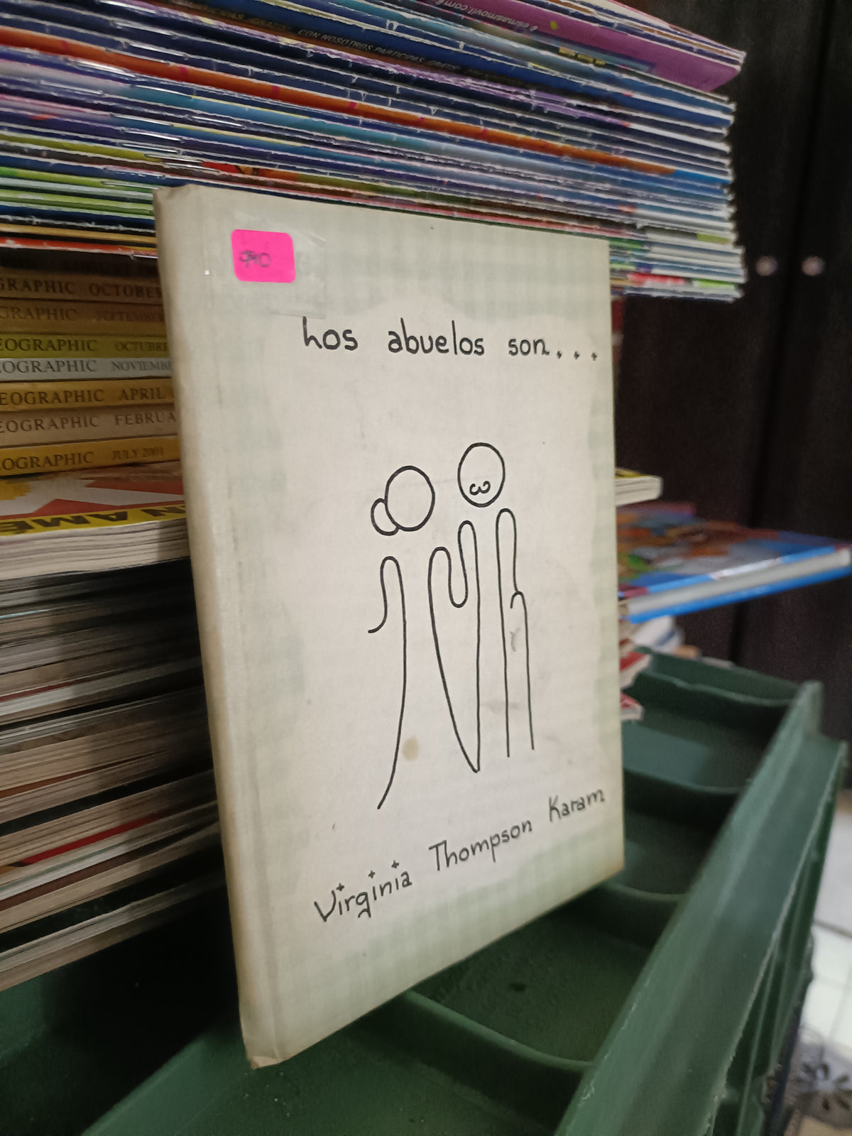 LOS ABUELOS SON POR VIRGINIA THOMPSON KARAM USADO SUPERACION PERSONAL JUAREZ 515
