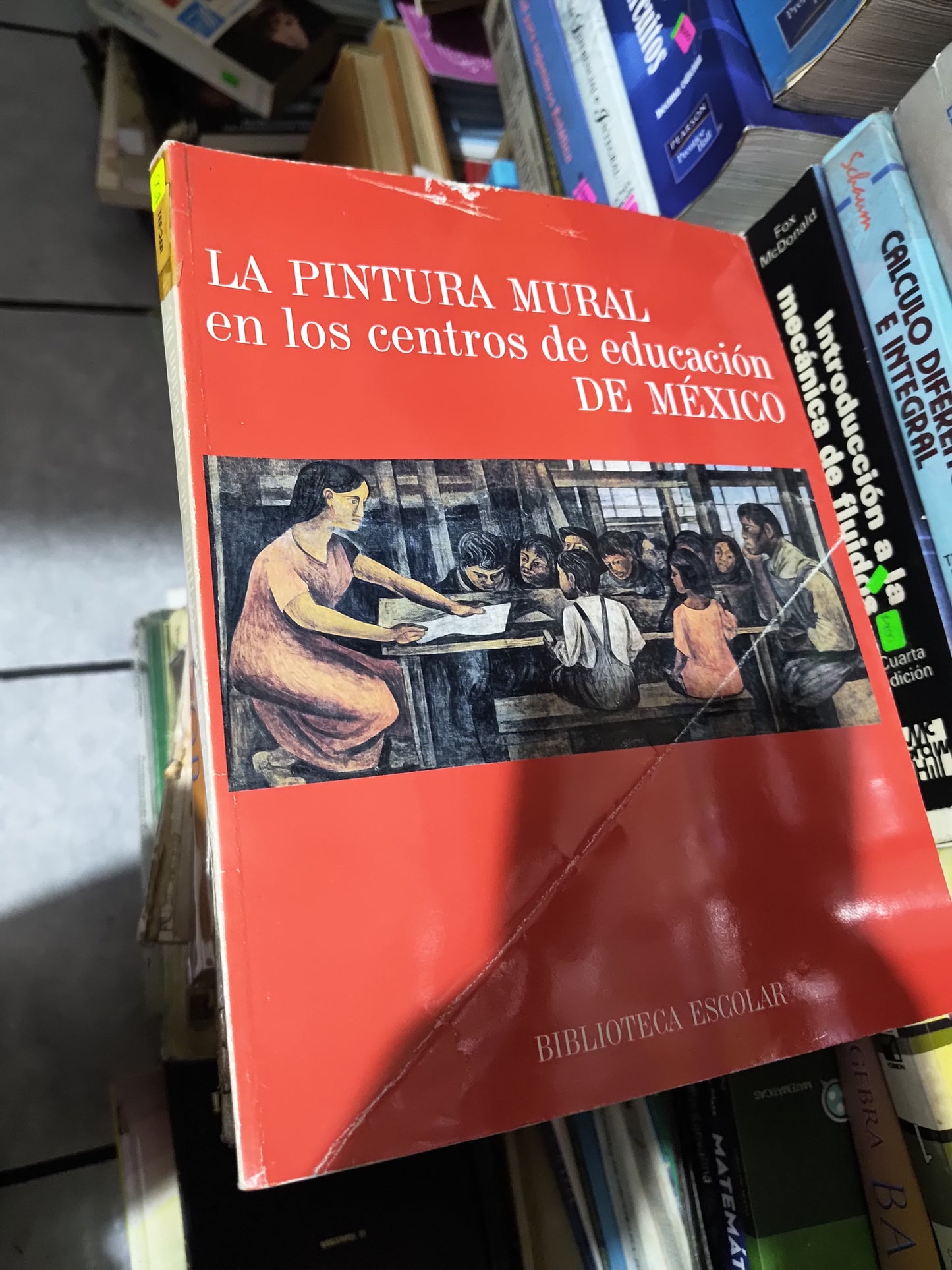 LA PINTURA MURAL EN LOS CENTROS DE EDUACION DE MEXICO POR LA SEP USADO ARTES JUAREZ 507