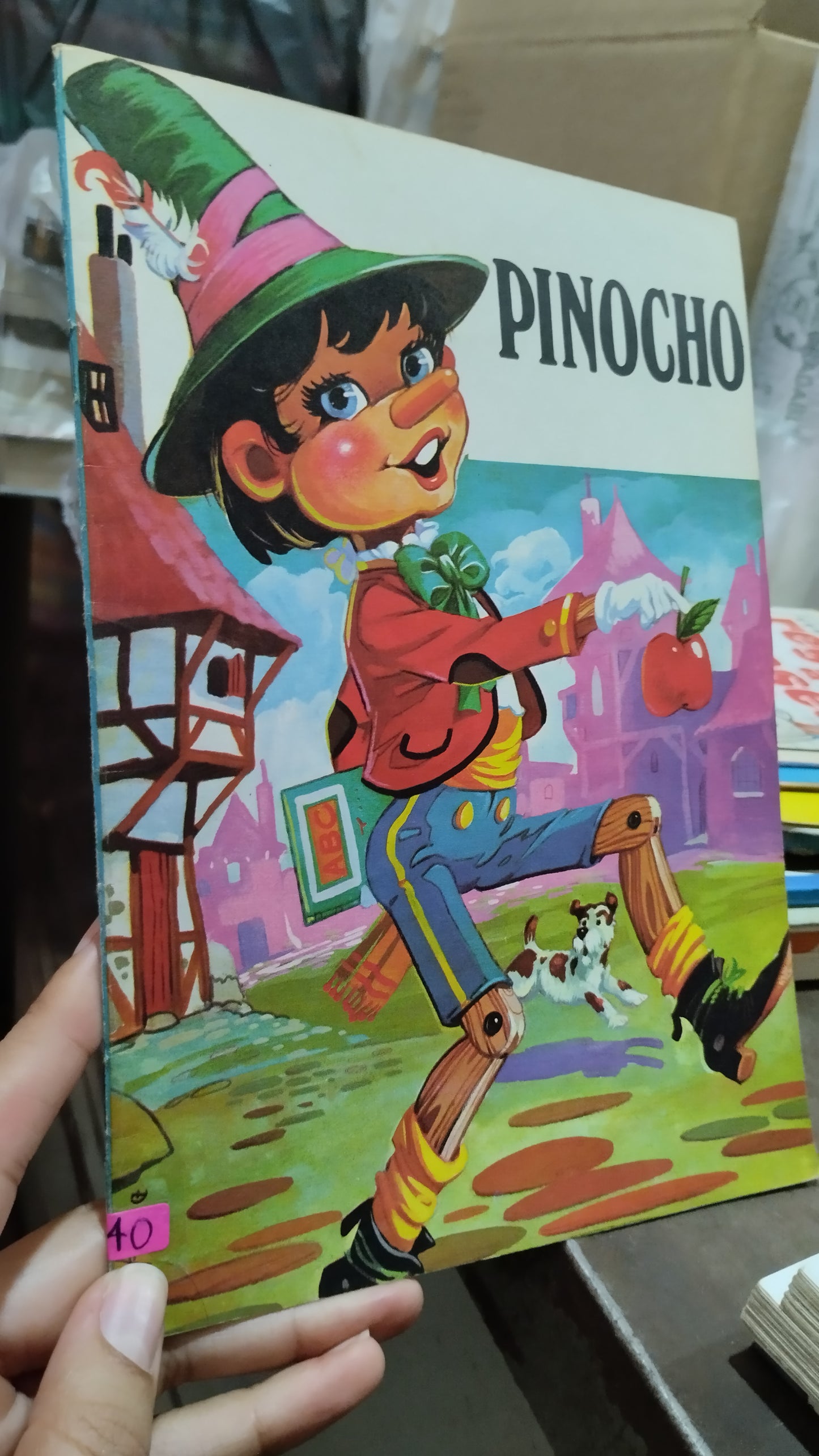 PINOCHO POR EDITORIAL LUZARRA LIBRO USADO INFANTIL ALDAMA