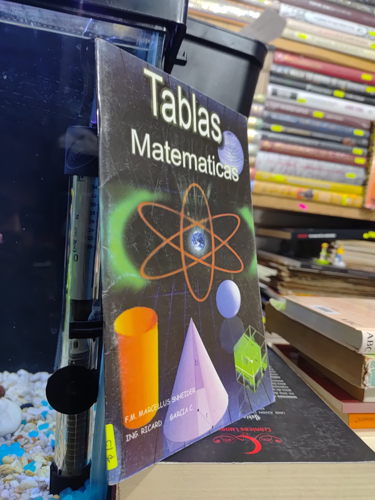 TABLAS MATEMATICAS POR F. M. MARCELLUS USADO MATEMÁTICAS JUAREZ