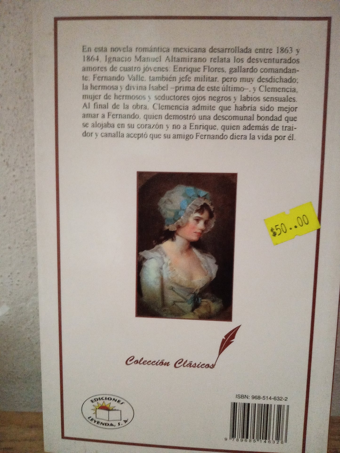 CLEMENCIA IGNACIO MANUEL ALTAMIRANO USADO INFANTIL LITERARIO 305
