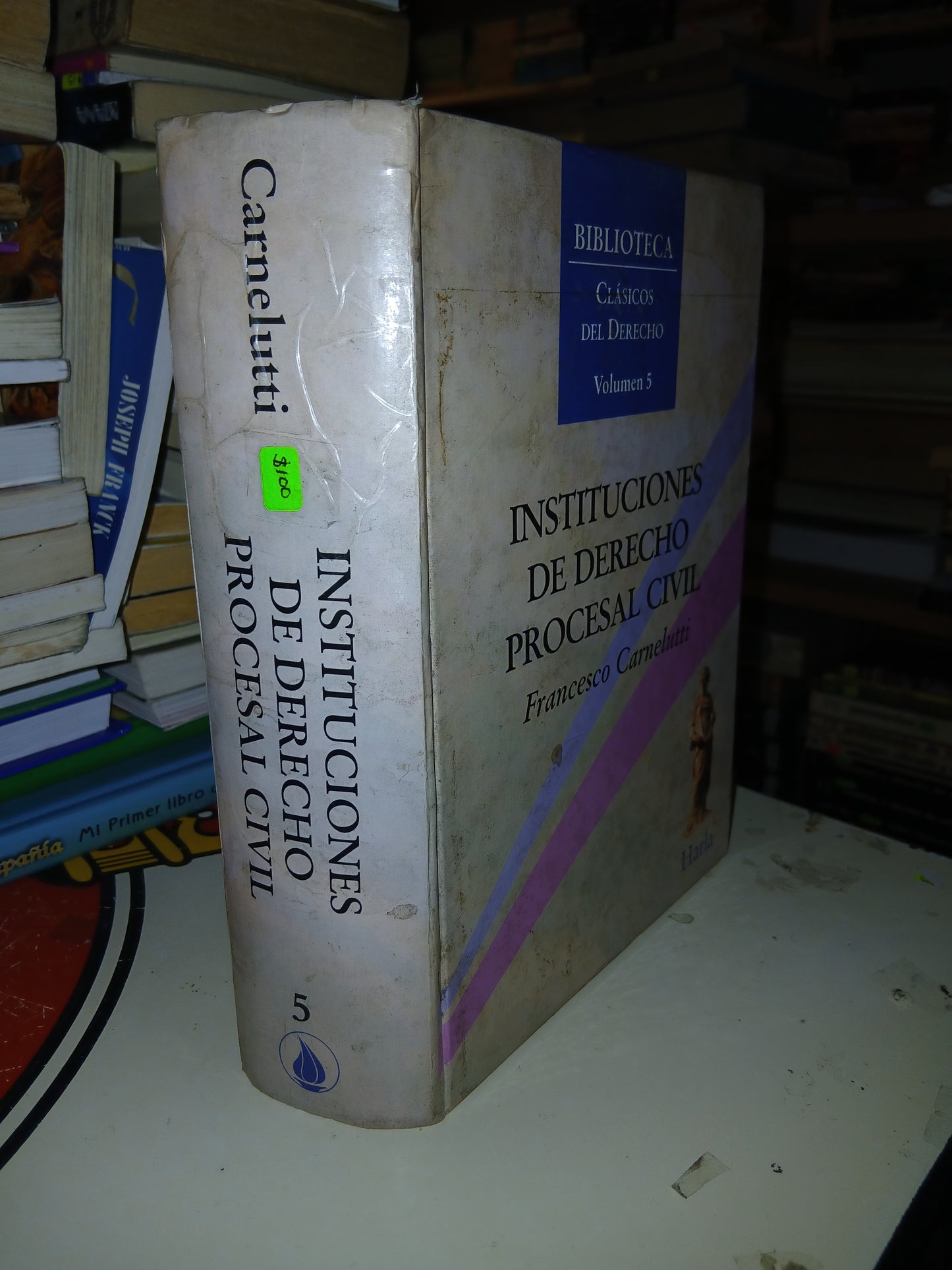 INSTITUCIONES DE DERECHO PROCESAL CIVIL POR FRANCESCO CARNELUTTI USADO DERECHO LITERARIO 207