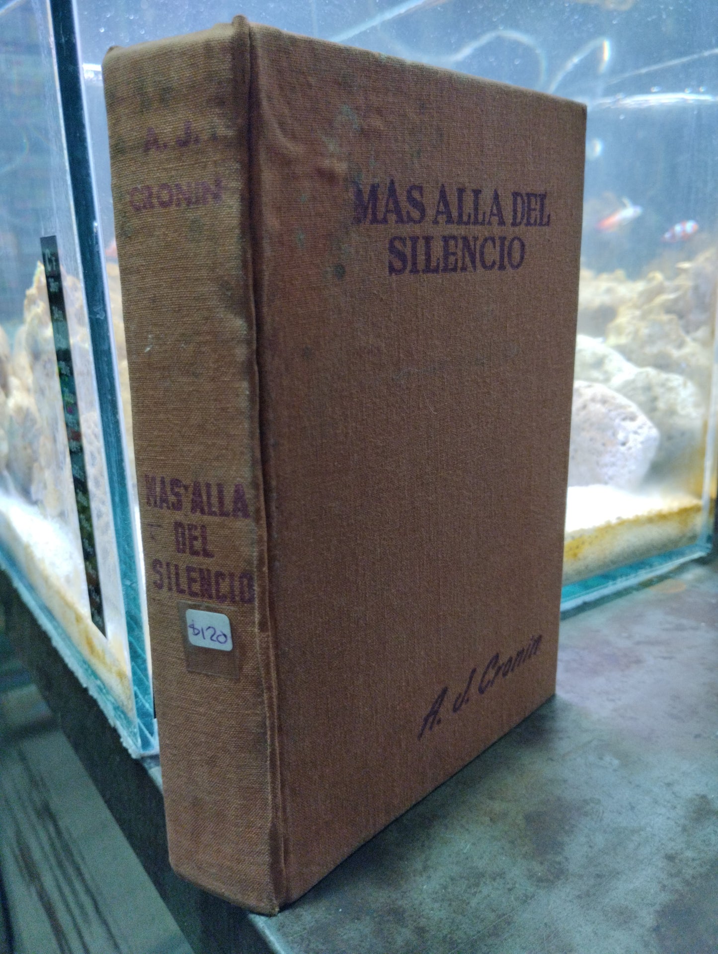 MAS ALLA DEL SILENCIO POR A J CRONIN USADO NOVELAS ALDAMA