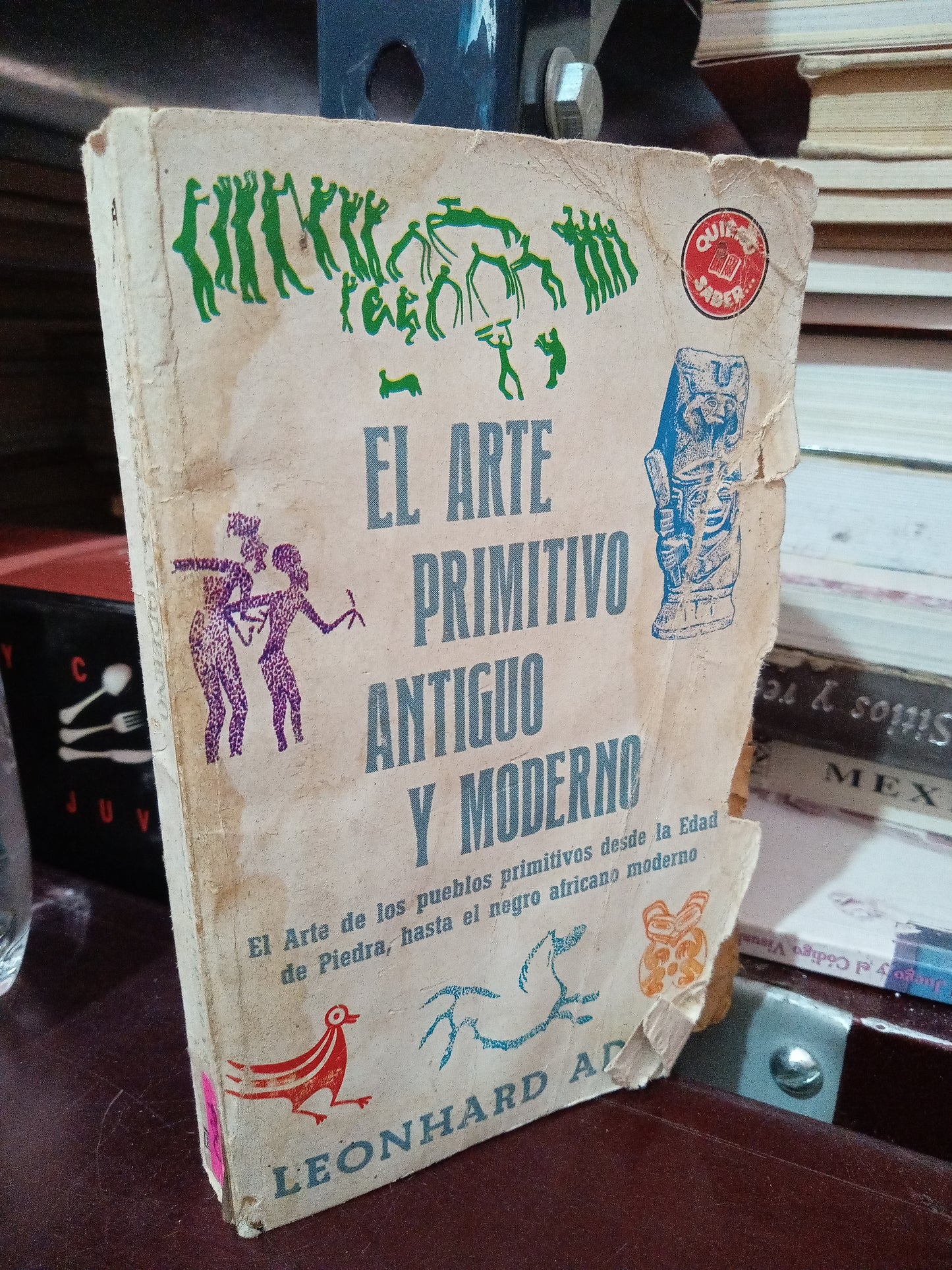 EL ARTE PRIMITIVO ANTIGUO Y MODERNO POR LEONHARD ADAM USADO ARTE LITERARIO 305
