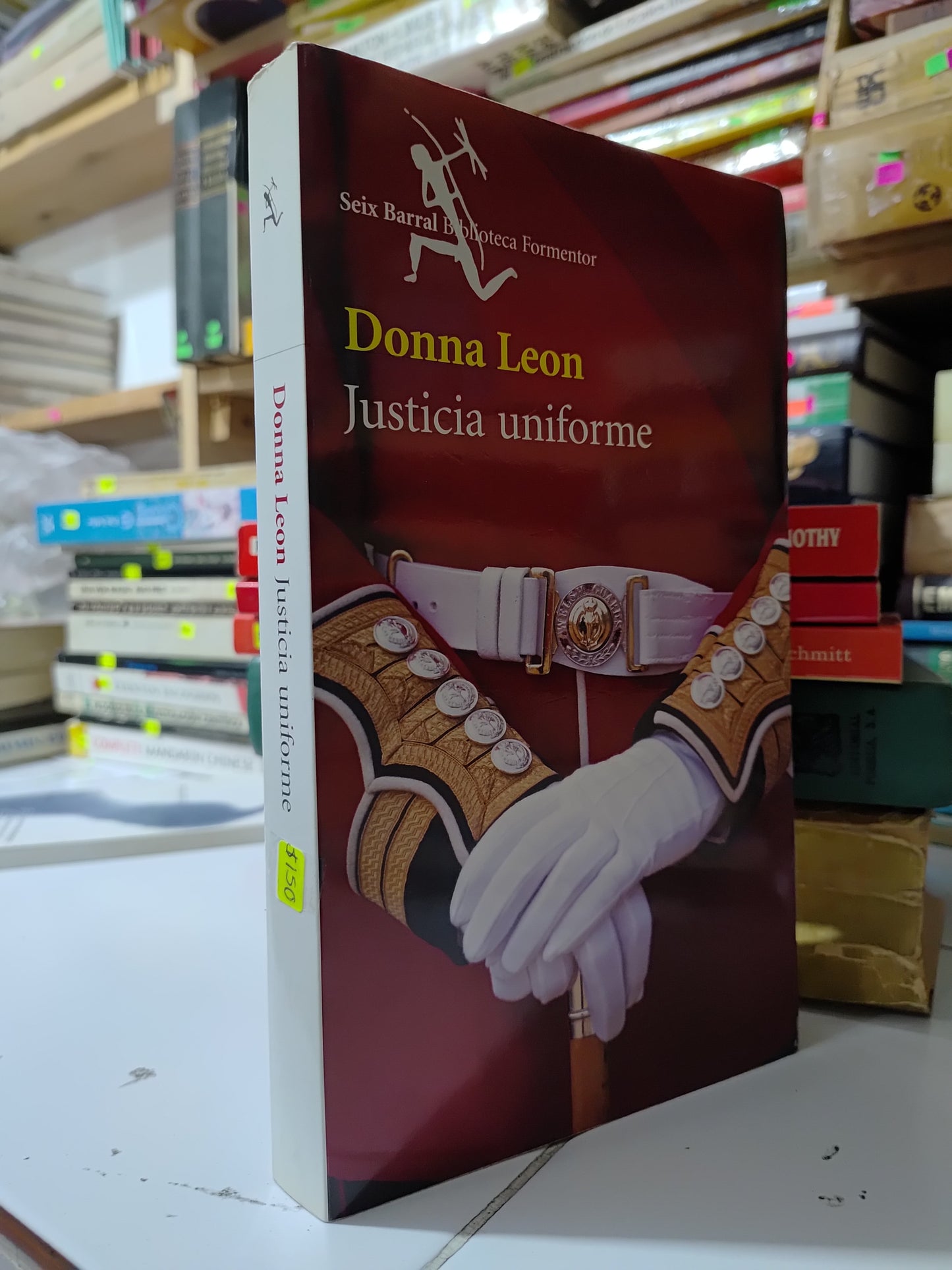 JUSTICIA UNIFORME POR DONNA LEON USADO NOVELAS JUAREZ 507