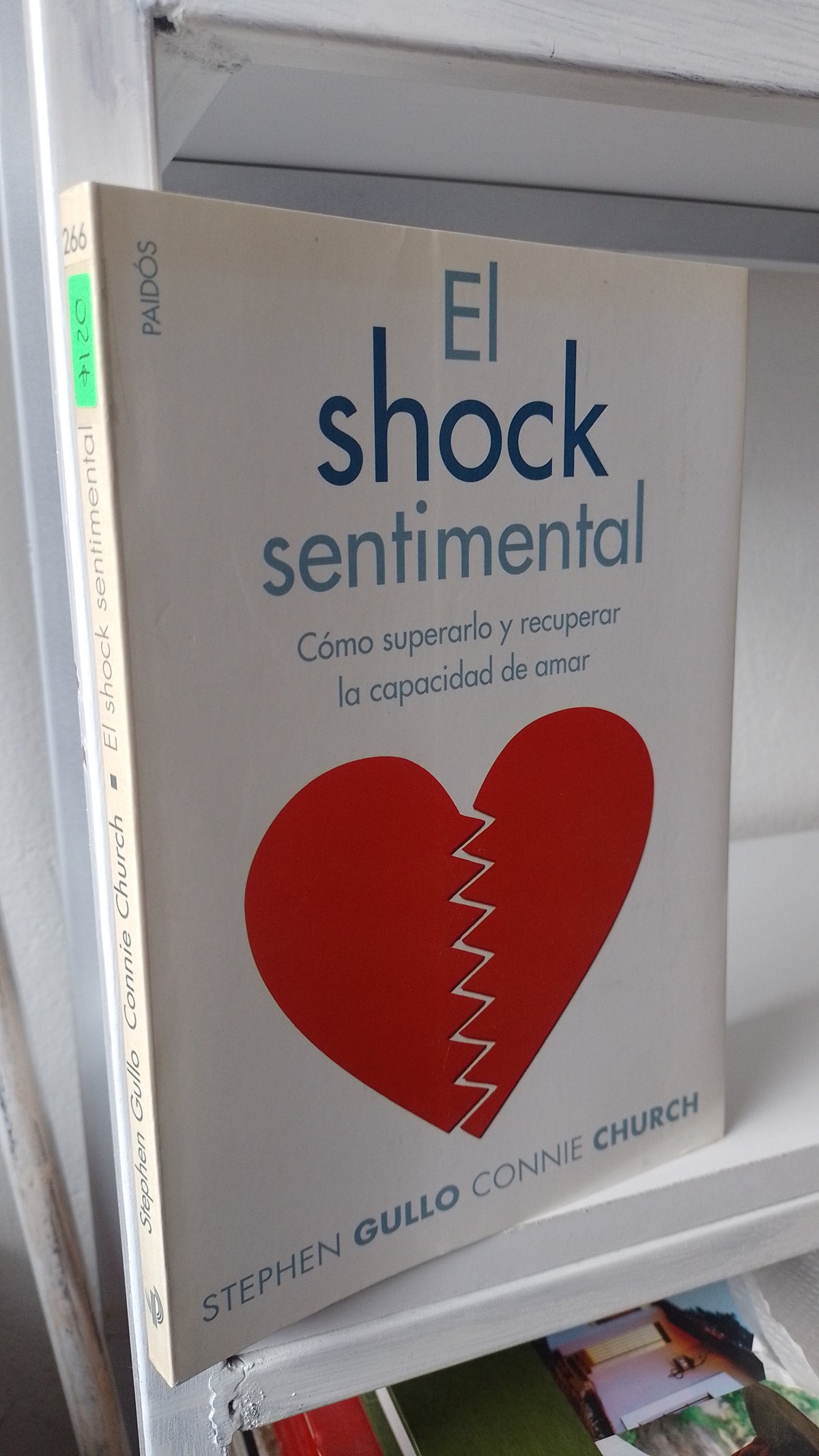 EL SHOCK SENTIMENTAL POR STEPHEN GULLO CONNIE CHURCH USADO PSICOLOGIA JUAREZ 515