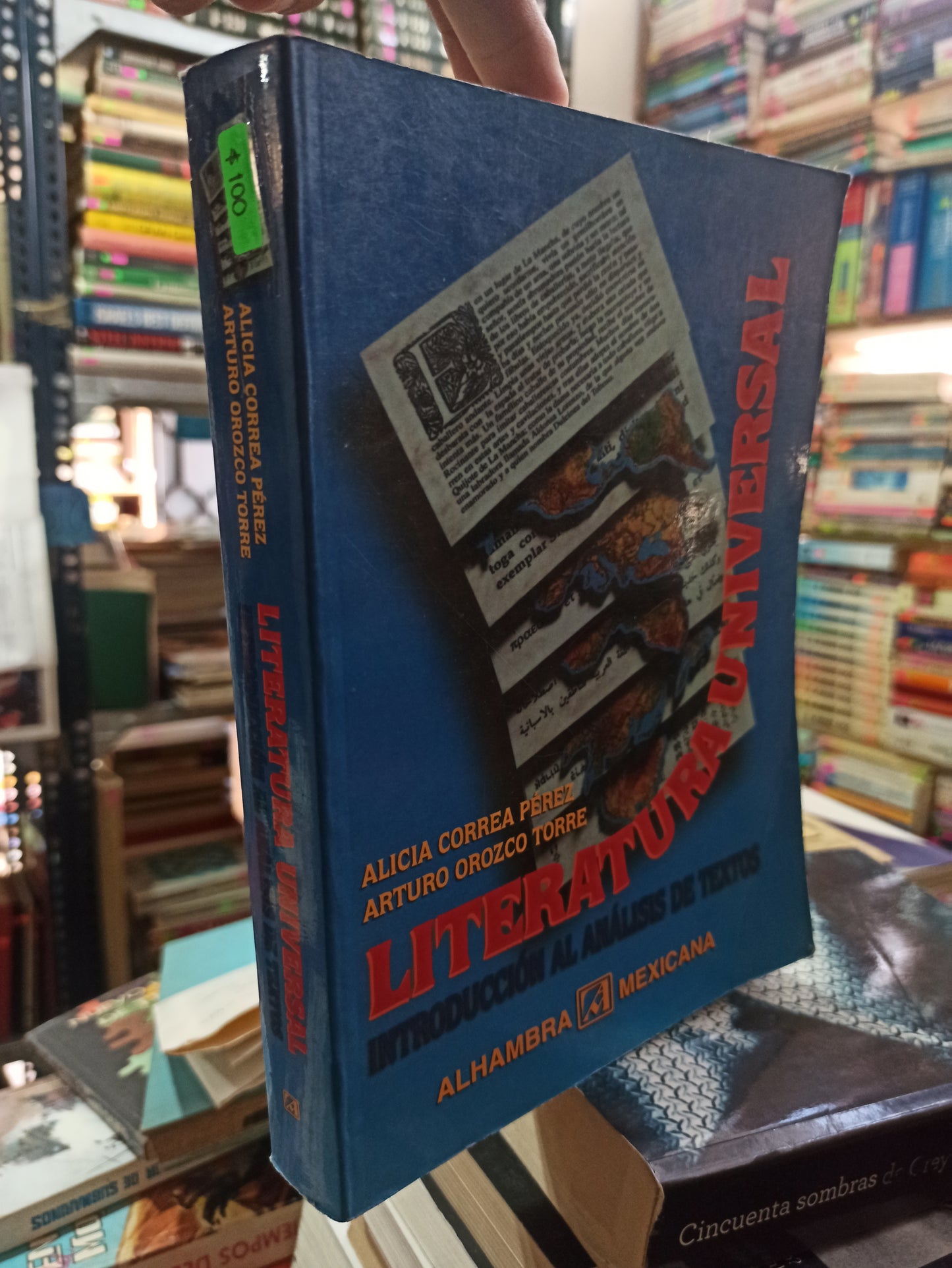 LITERATURA UNIVERSAL POR ALICIA CORREA PÉREZ USADO NOVELAS ALDAMA