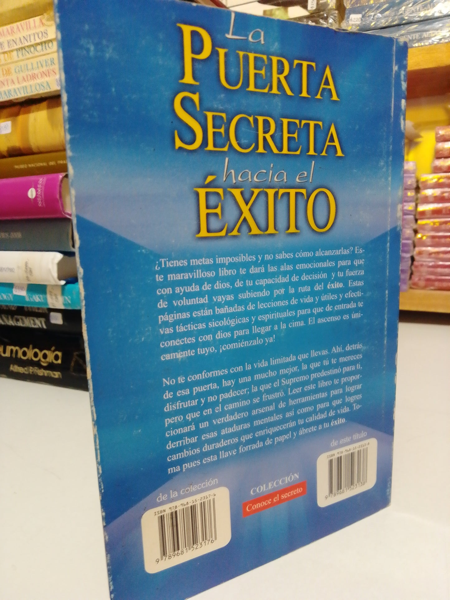 LA PUERTA SECRETA HACIA EL EXITO POR FLORENCE SCOVER SHINN USADO SUP.PERSONAL JUÁREZ