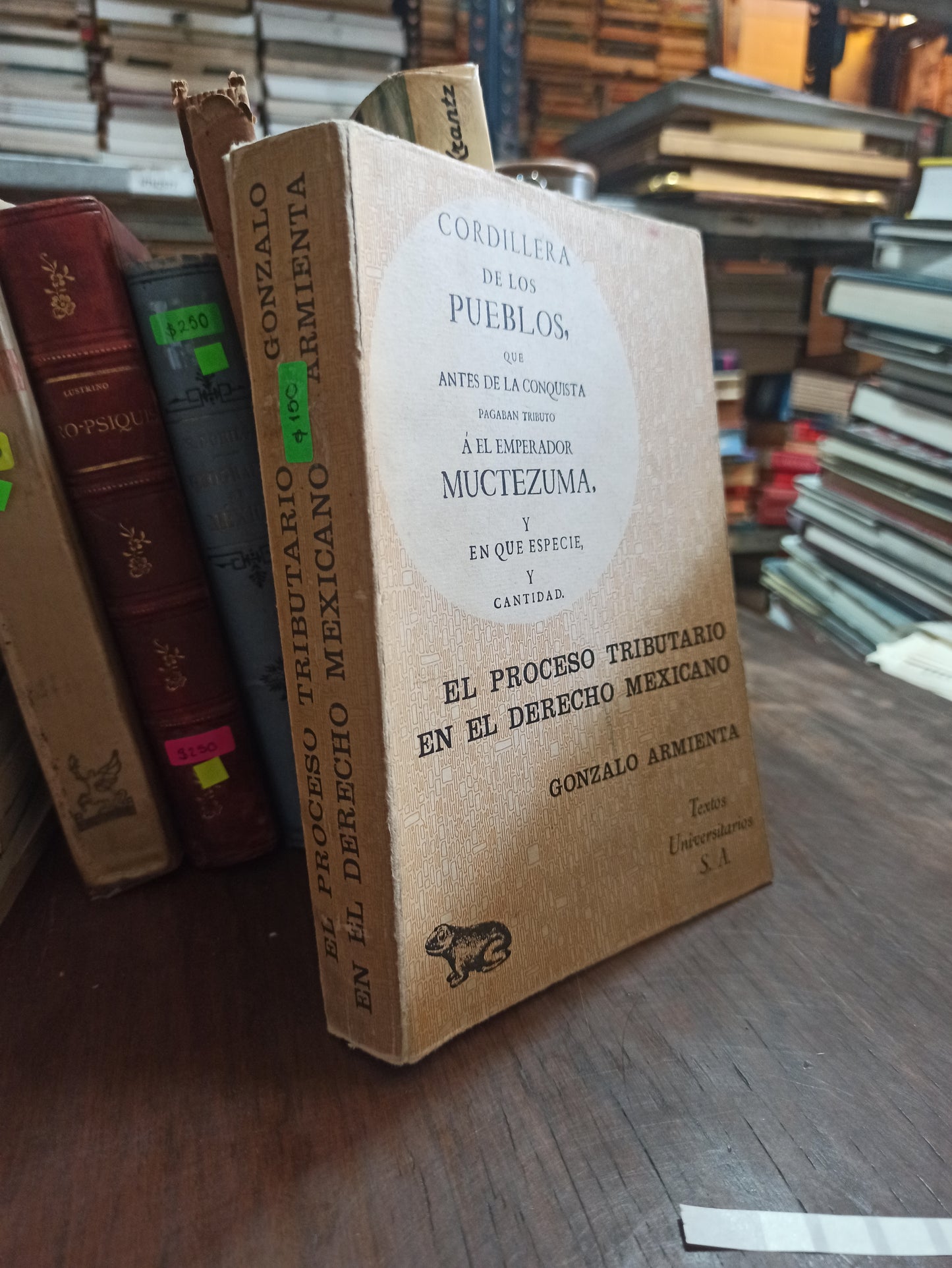 EL PROCESO TRIBUTARIO EN EL DERECHO MEXICANO POR GONZALO ARMIENTA USADO ANTIGUOS ALDAMA