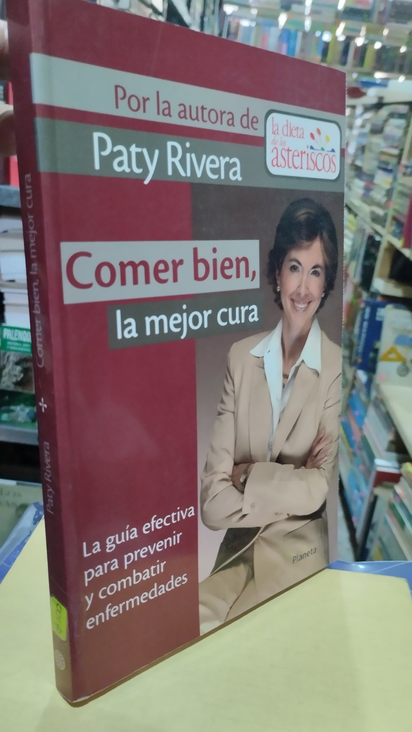 COMER BIEN LA MEJOR CURA POR PATY RIVERA LIBRO USADO SALUD ALDAMA