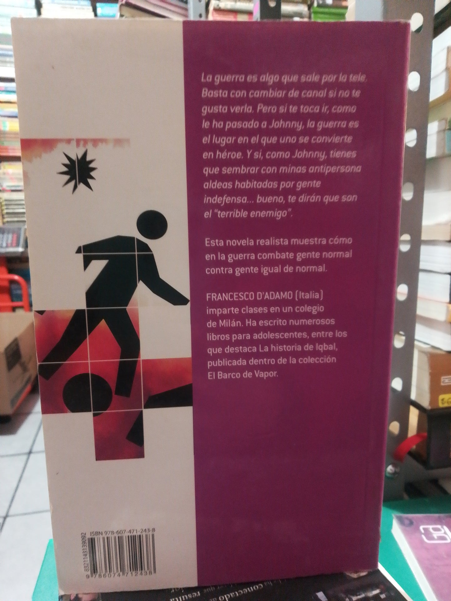 JOHNNY EL SEMBRADOR POR FRANCES D ADAMO USADO NOVELA JUAREZ