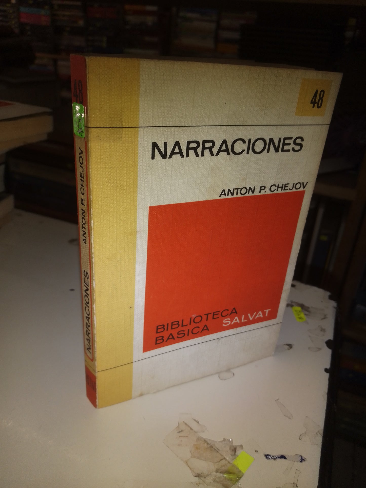 NARRACIONES POR ANTON P. CHEJOV USADO NOVELA LITERARIO 207