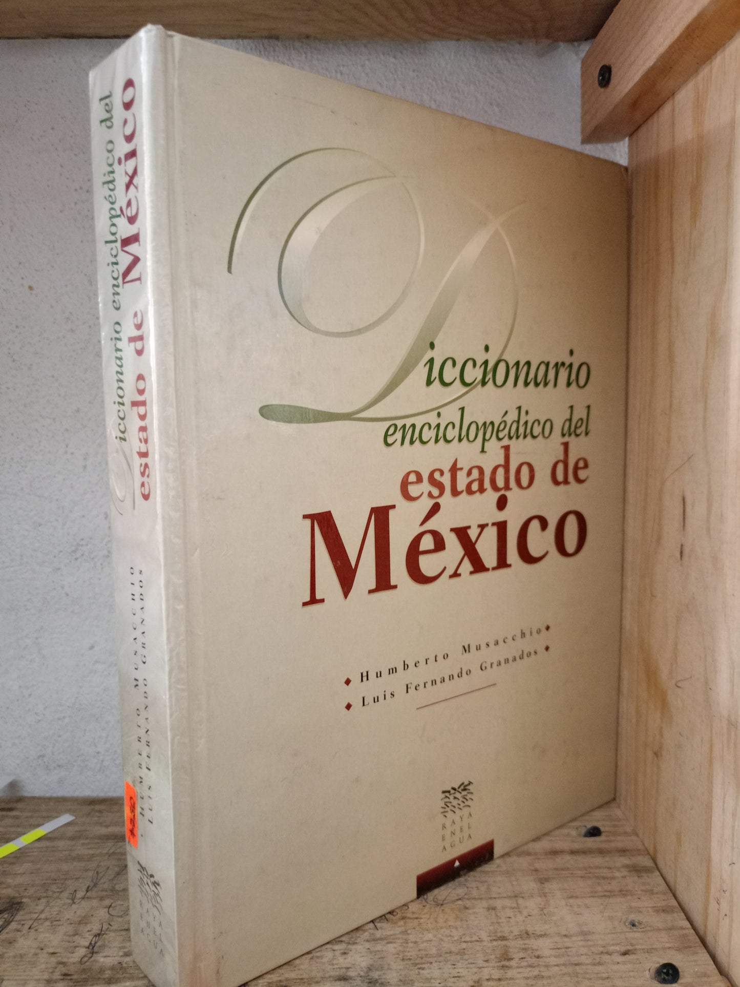 DICCIONARIO ENCICLOPEDICO DEL ESTADO DE MEXICO POR HUMBERTO MUSACCHIO LUIS FERNANDO GRANADOS USADO HISTORIA LITERARIO 305