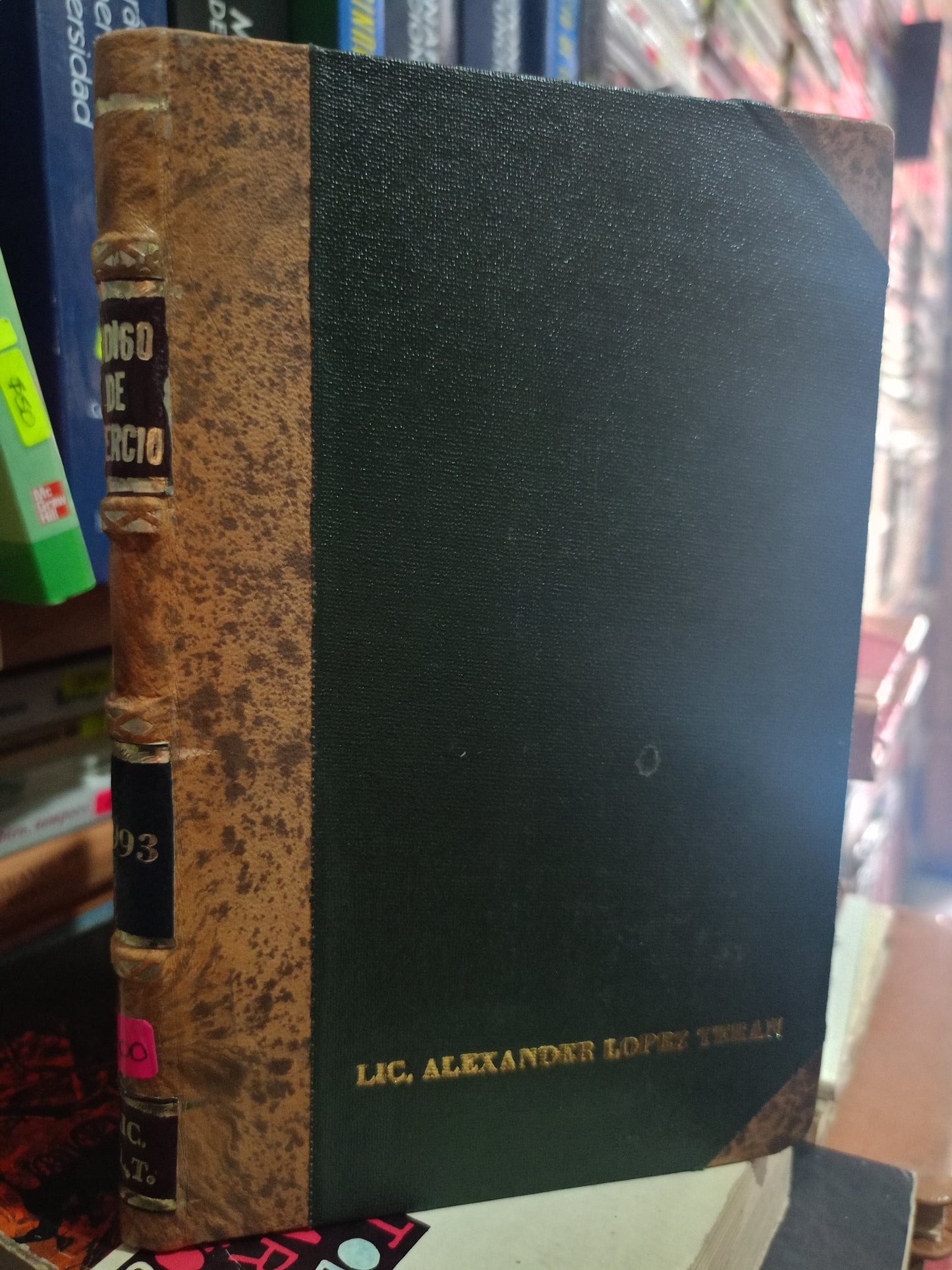 CODIGO DE COMERCIO USADO DERECHO LITERARIO 305