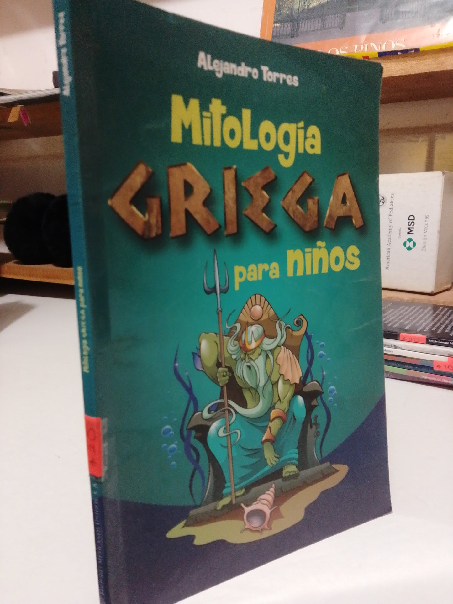 MITOLOGIA GRIEGA PARA NIÑOS POR ALEJANDRO TORRES USADO INFANTIL JUAREZ