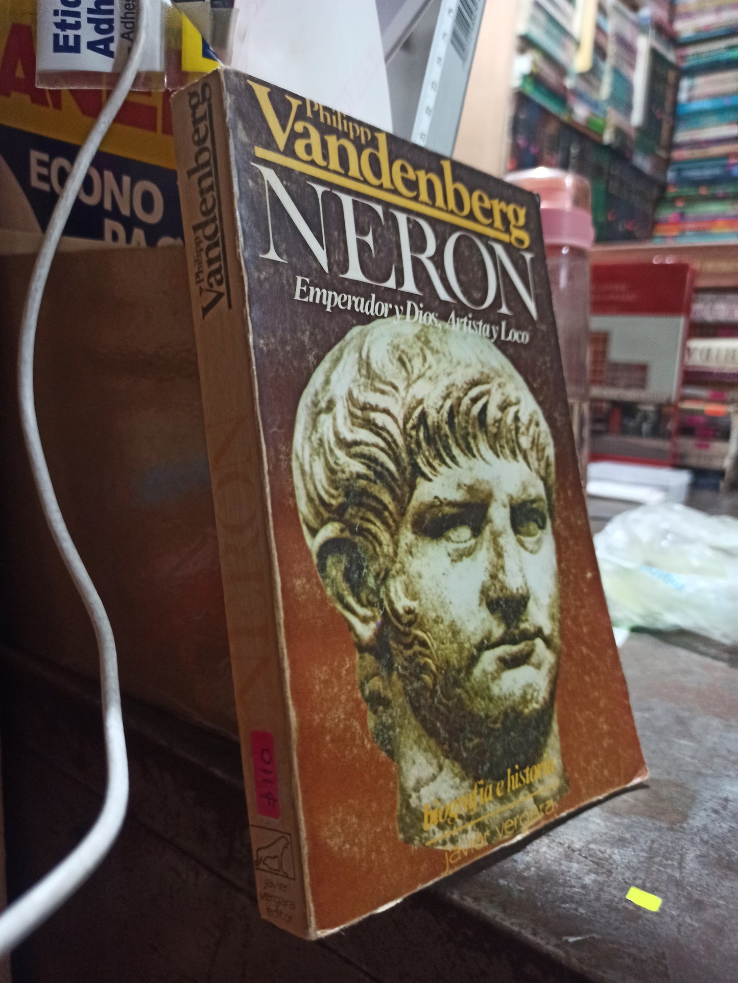 NERON EMPERADOR Y DIOS POR PHILIPP VANDENBERG USADO HISTORIA ALDAMA