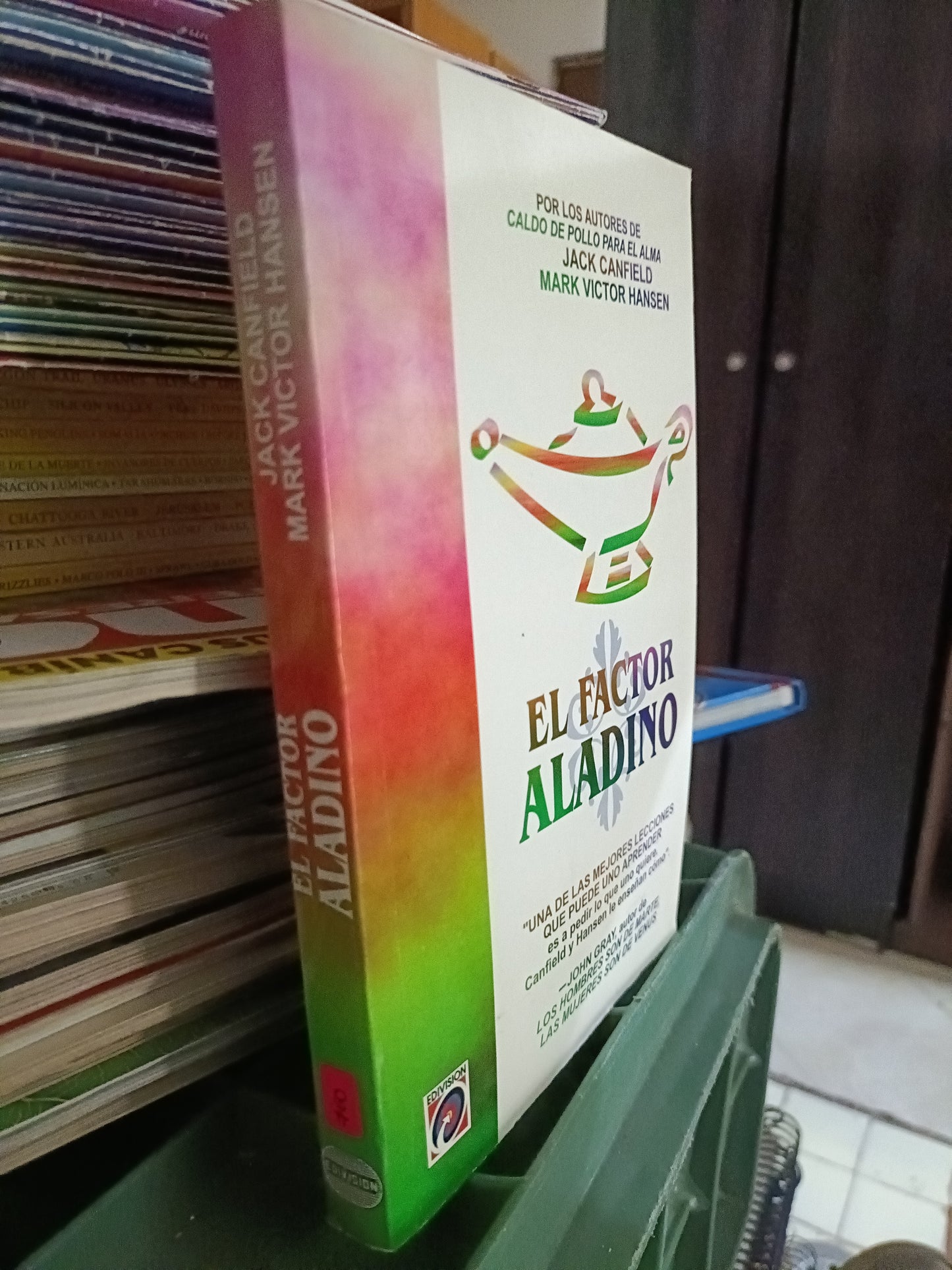 EL FACTOR ALADINO POR JACK CANFIELD Y MARK VICTOR HANSEN USADO SUPERACION PERSONAL JUAREZ 515