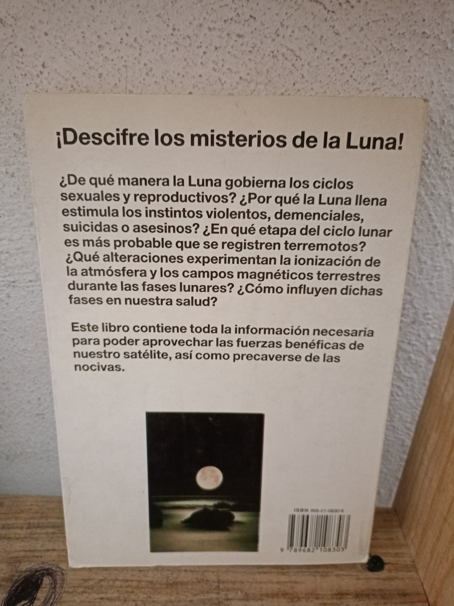 EL PODER MÁGICO DE LA LUNA POR PAUL KATZEFF USADO NOVELA LITERARIO 305