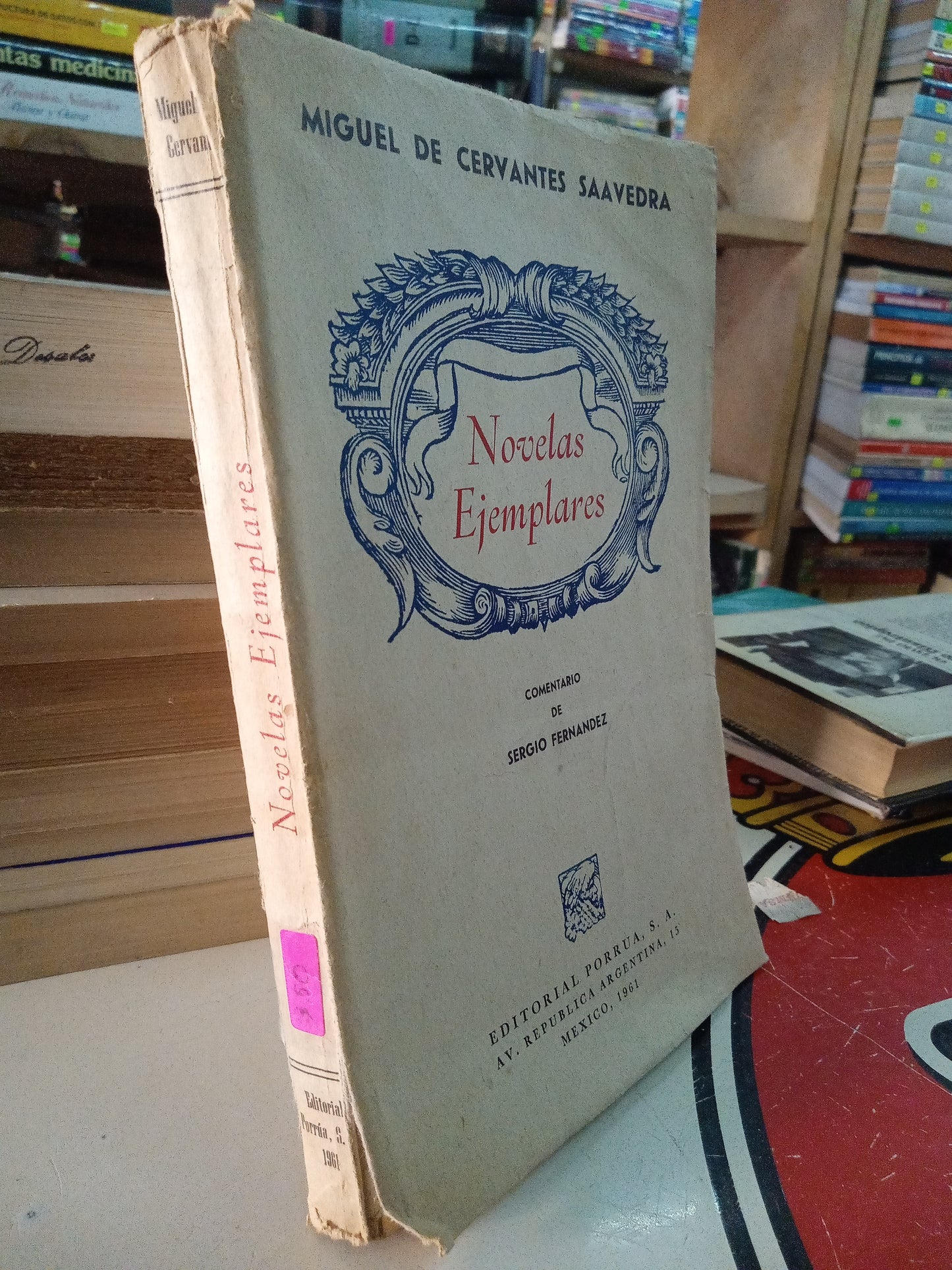NOVELAS EJEMPLARES POR MIGUEL DE CERVANTES SAAVEDRA USADO NOVELA LITERARIO 207