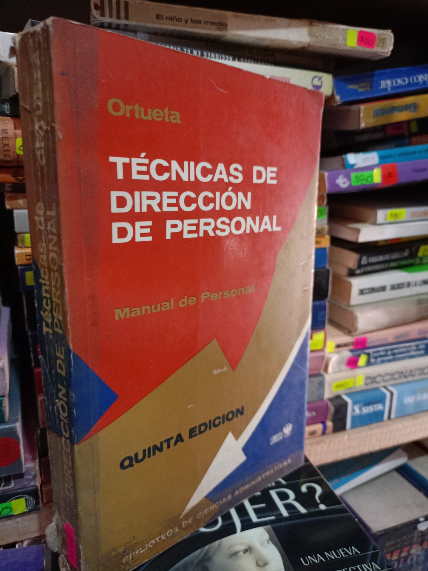 TECNICAS DE DIRECCION DE PERSONAL ORTUETA USADO ADMIN LITERARIO 305