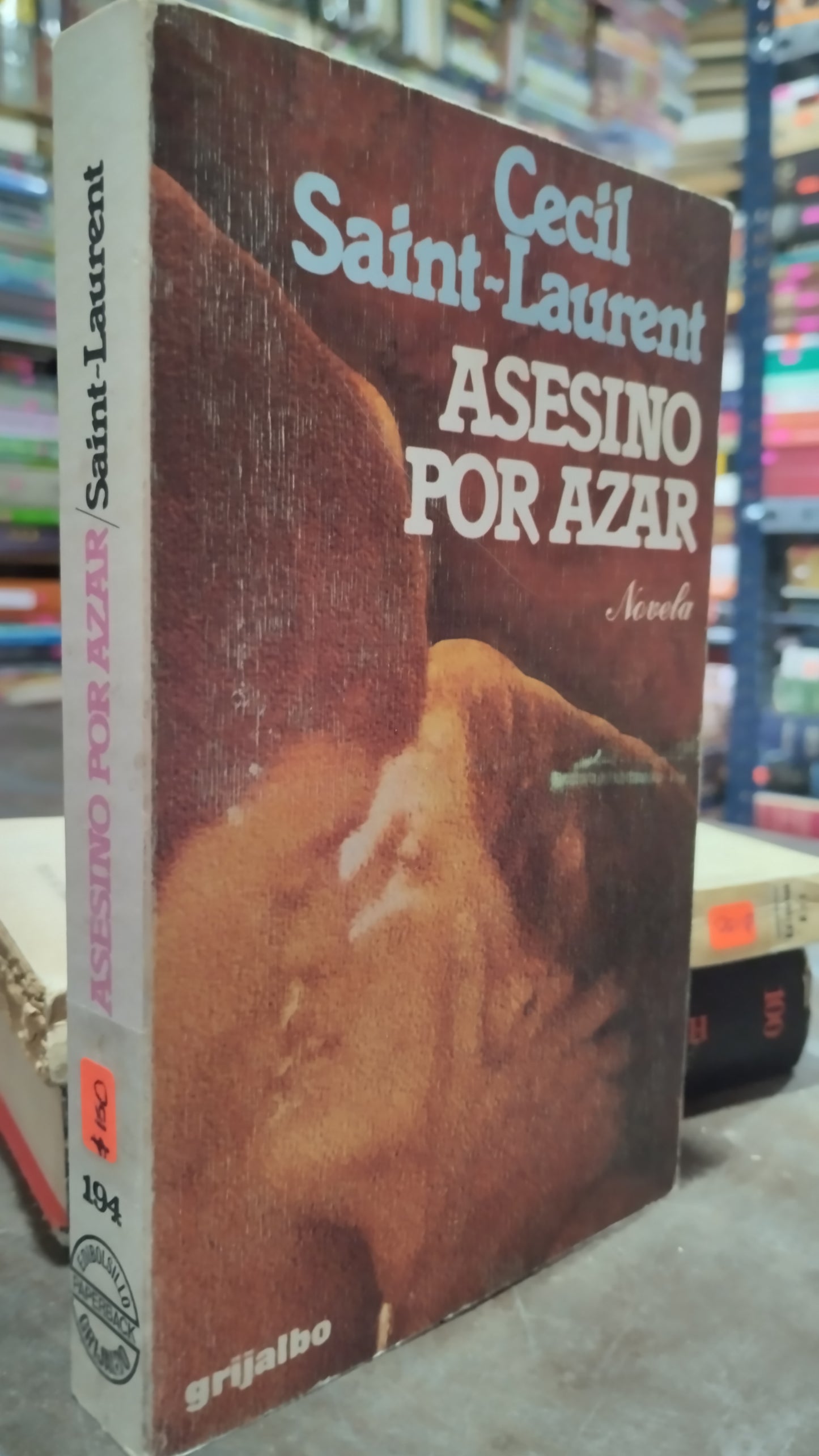 ASESINO POR AZAR POR CECIL SAINT LAURENT LIBRO USADO ANTIGUO ALDAMA