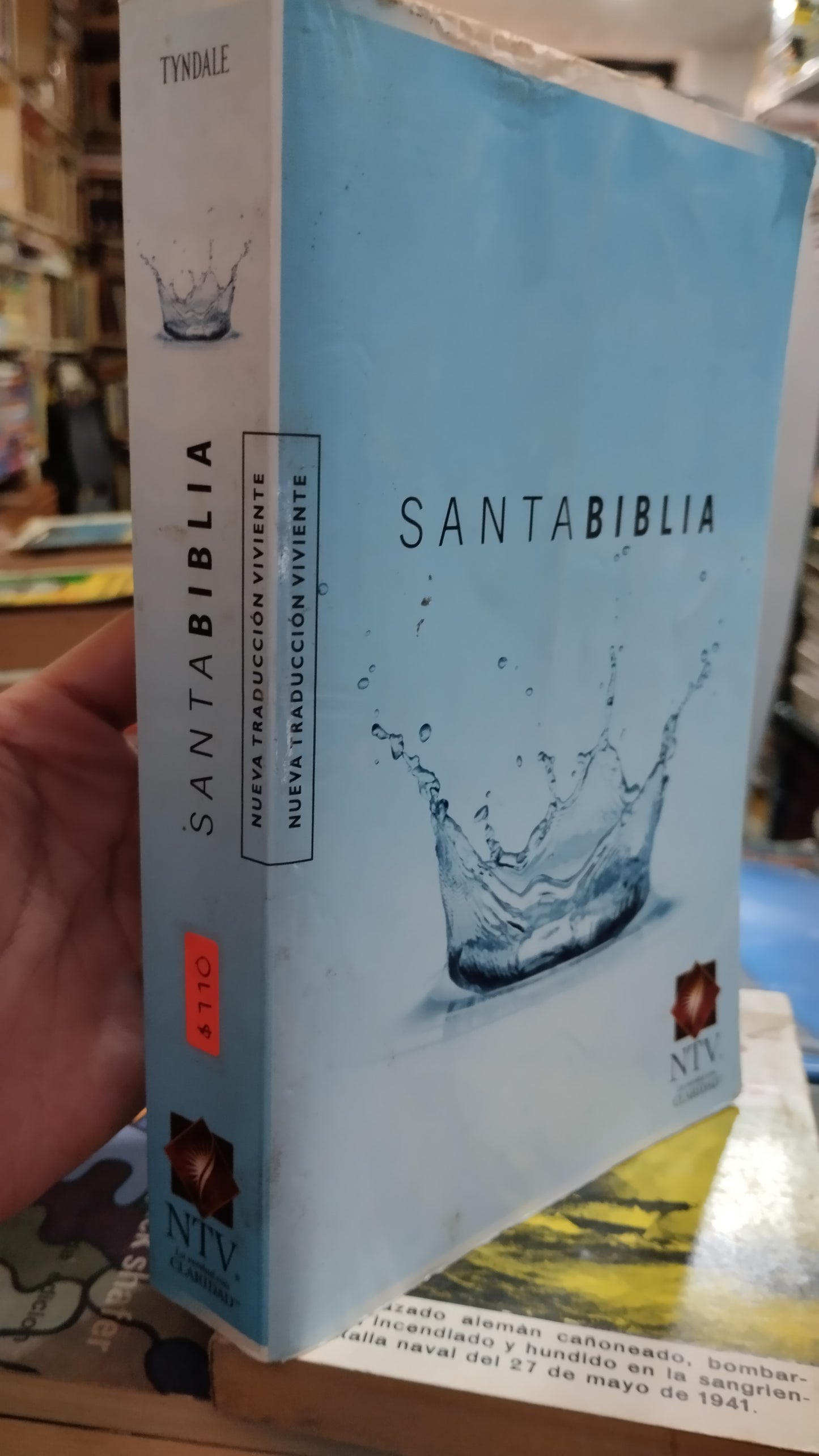 SANTA BIBLIA POR NTV LA VERDAD CON CLARIDAD LIBRO USADO RELIGION ALDAMA