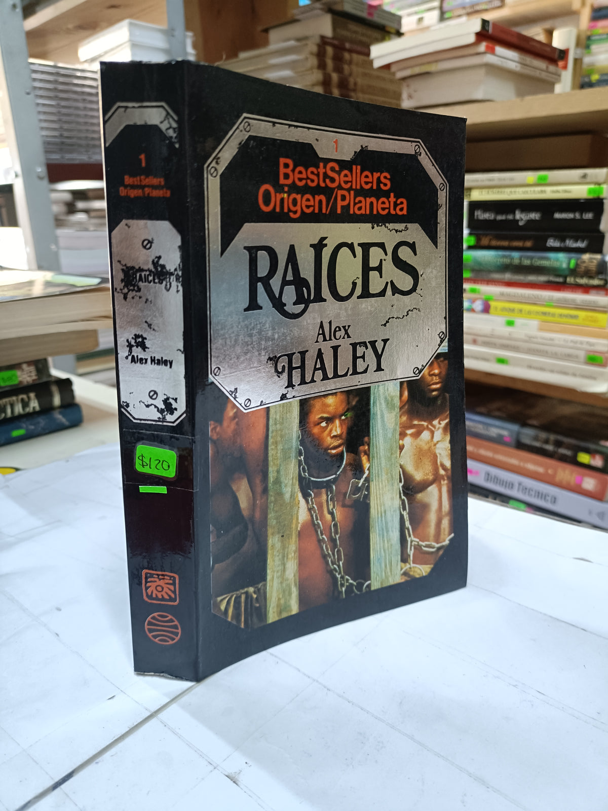 RAICES POR ALEX HALEY USADO NOVELA LITERARIO 207