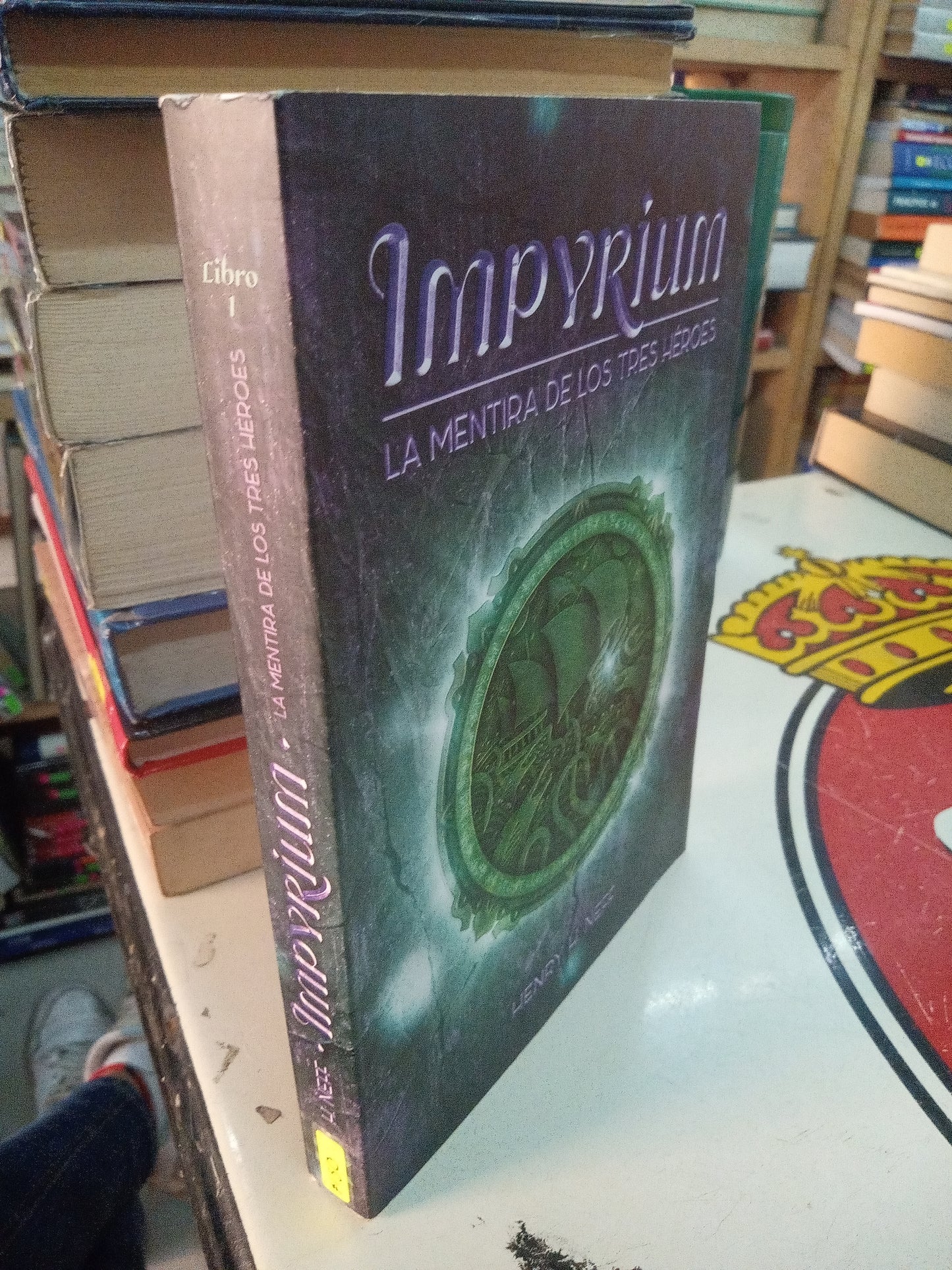IMPYRIUM LA MENTIRA DE LOS TRES HEORES POR HENRY H NEFF USADO NOVELA LITERARIO 207
