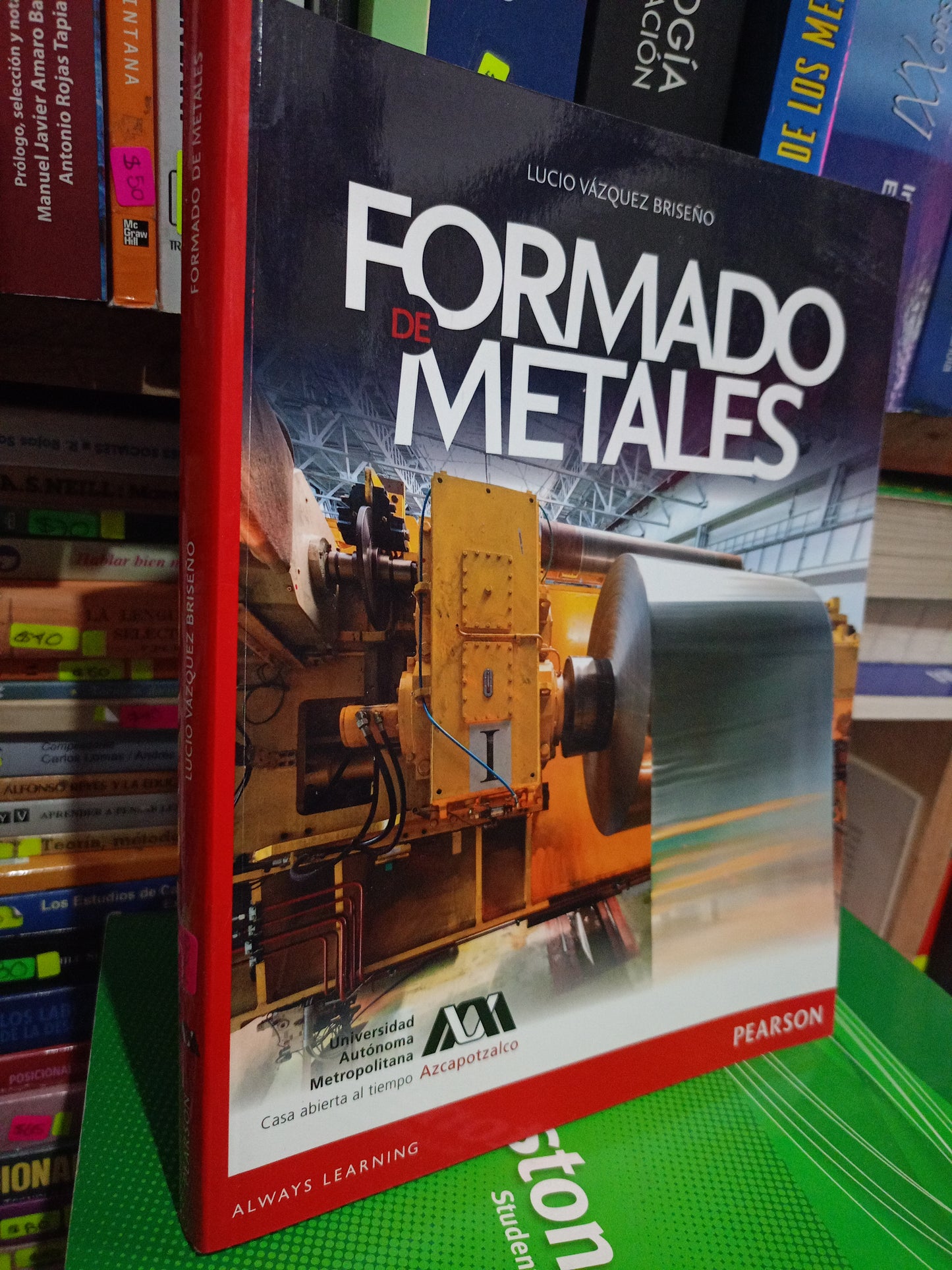 FORMADO DE METALES POR LUCIO VAZQUEZ BRISEÑO USADO MATE LITERARIO 305