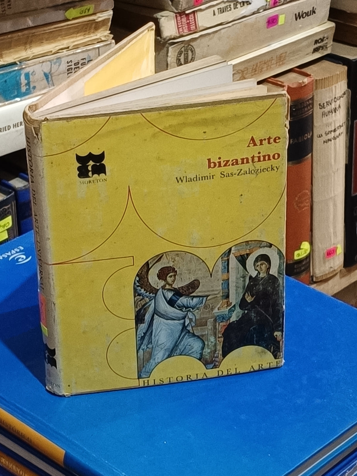 ARTE BIZANTINO WLADIMIR SAS-ZALOZIECKY USADO HISTORIA LITERARIO 305