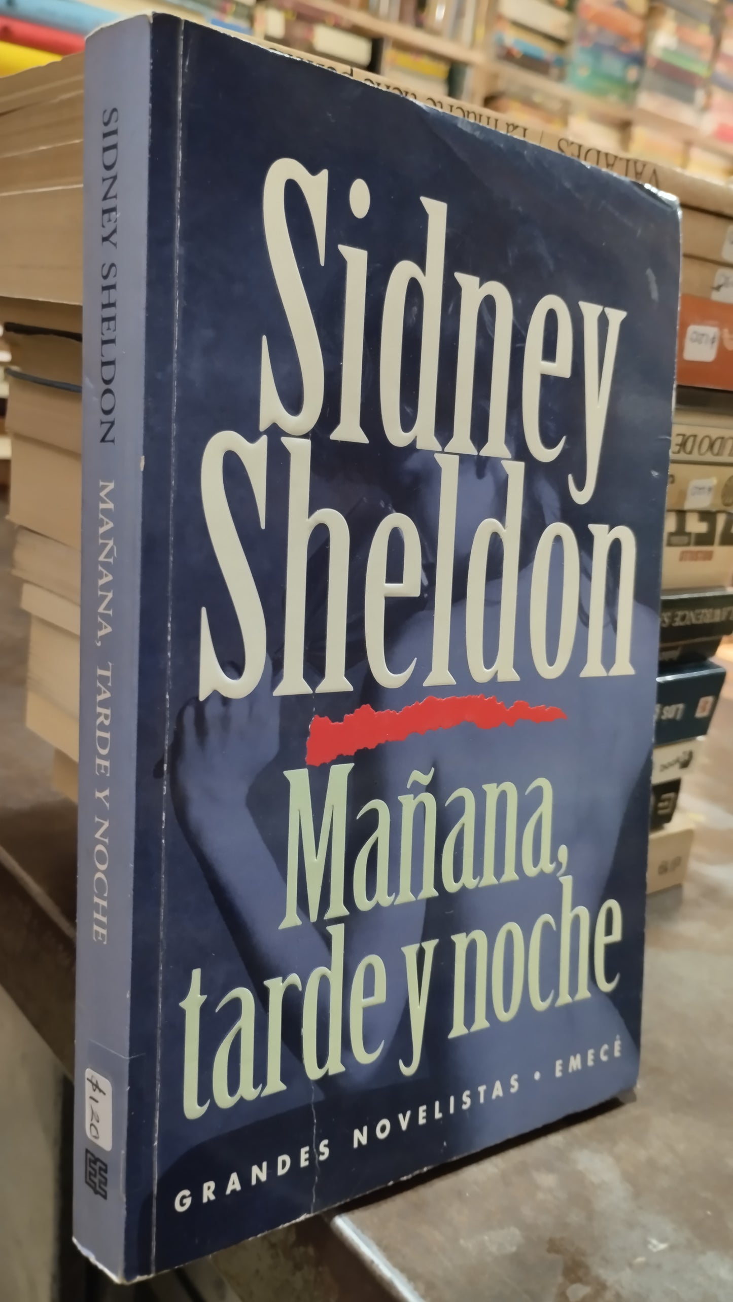 MAÑANA TARDE Y NOCHE POR SIDNEY SHELDON LIBRO USADO NOVELAS ALDAMA