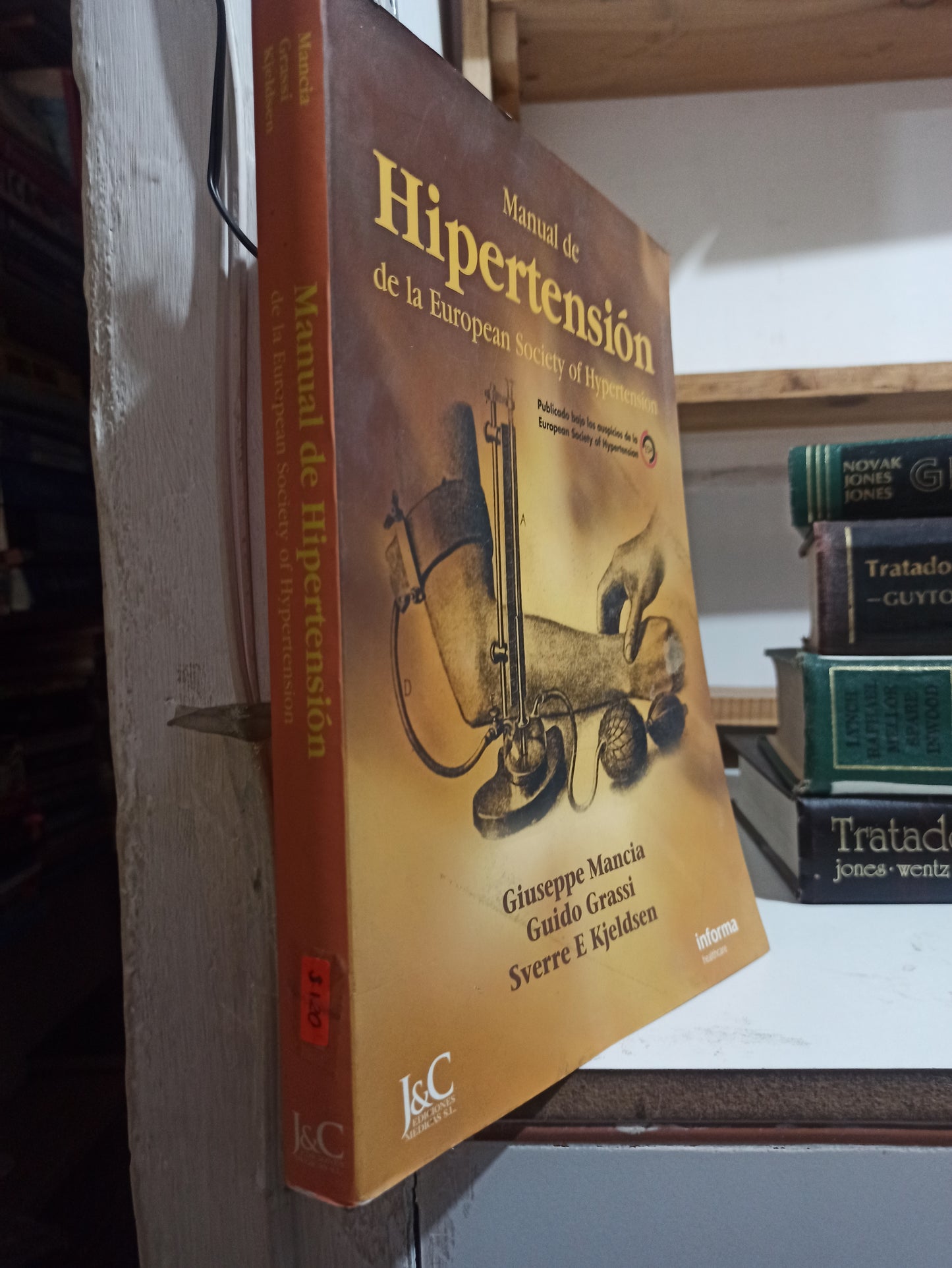 MANUAL DE HIPERTENSION DE LA EUROPAN SOCIETY OF HYPERTENSION POR GIUSEPPE MANCIA Y OTROS USADO SALUD JUÁREZ